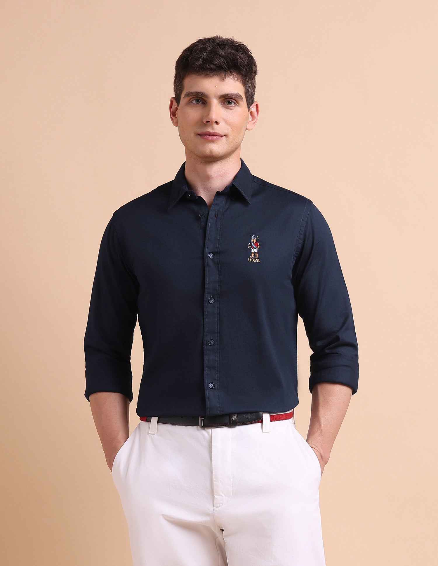 Tailored Fit Button Down Shirt