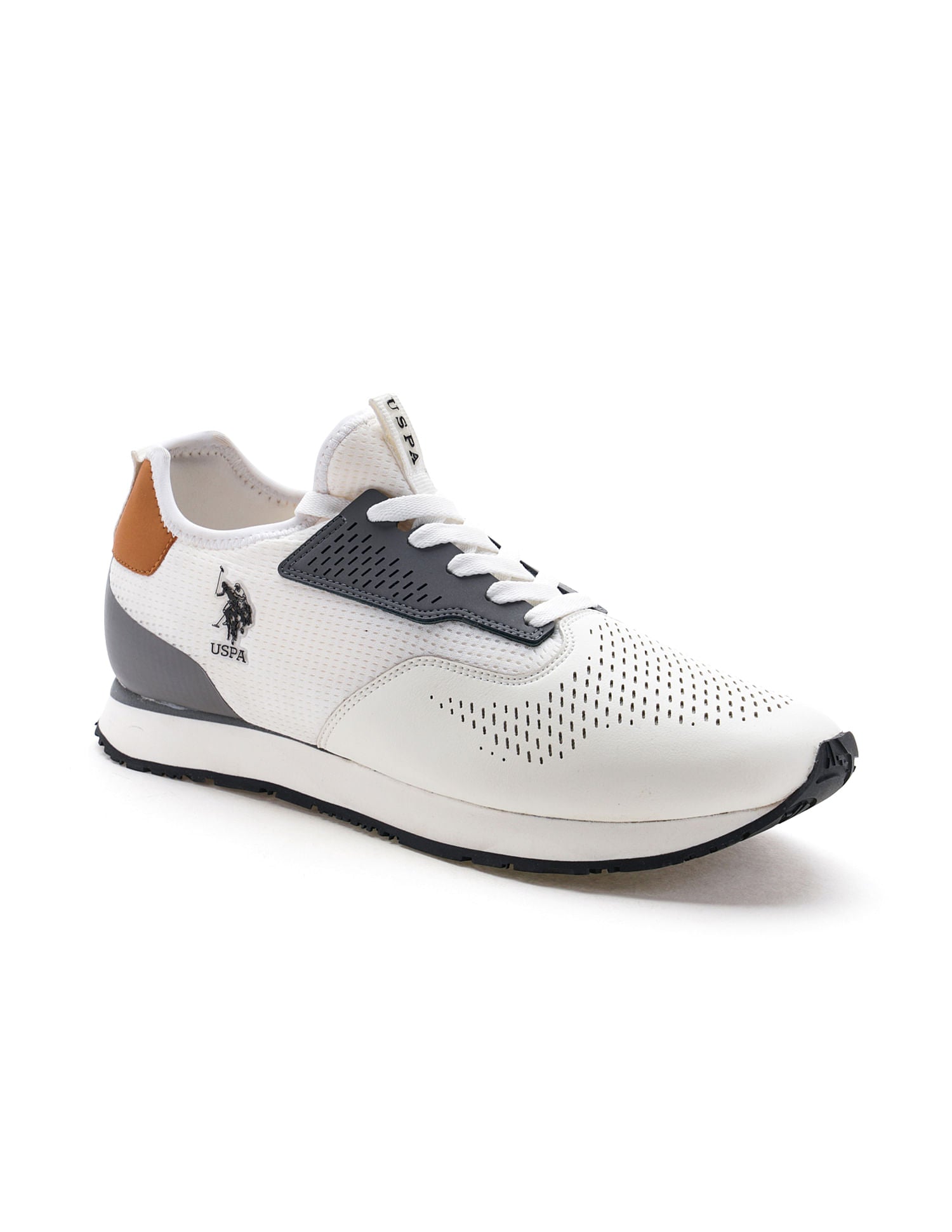 Men Mesh Caldas 3.0 Sneakers Off White - U.S. POLO ASSN. | Large