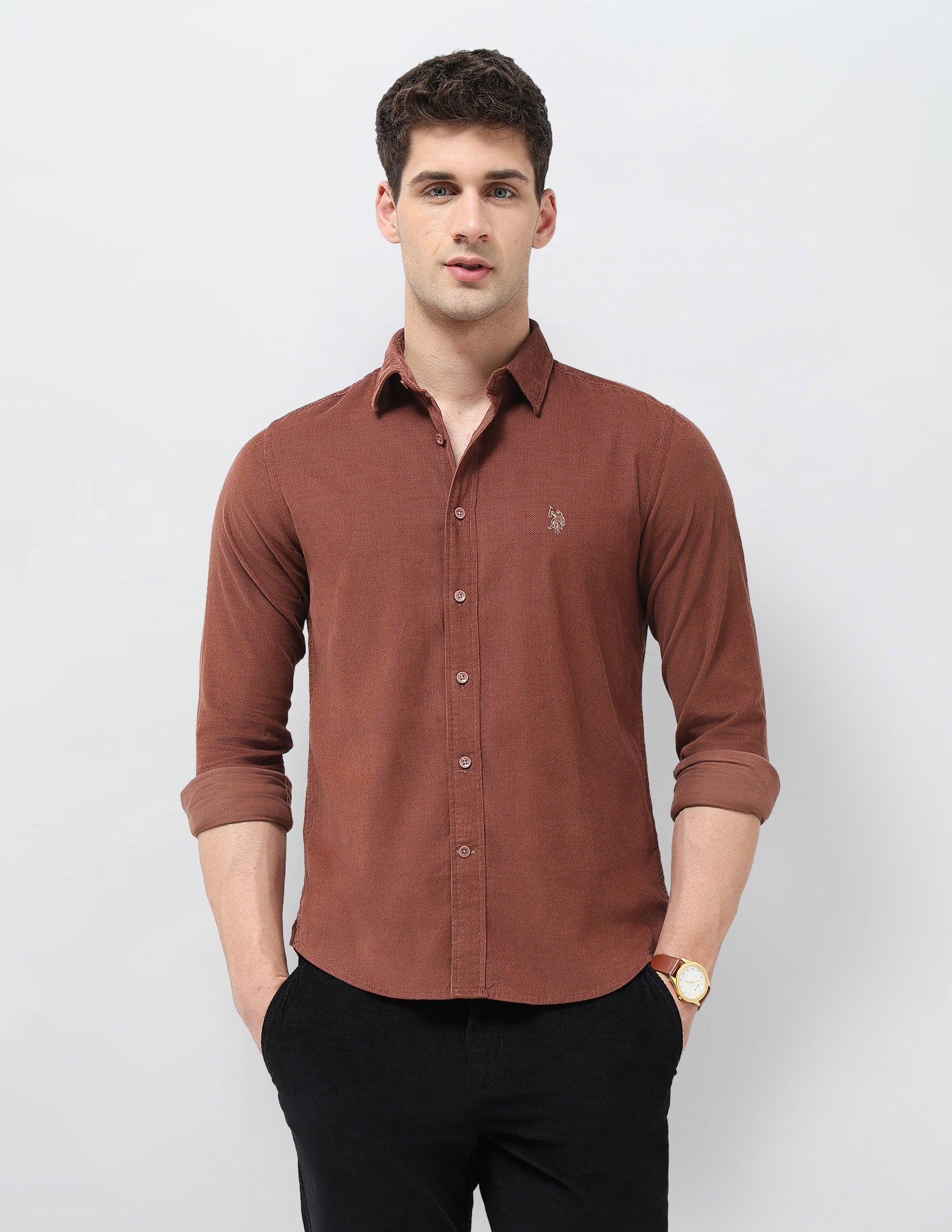 Corduroy Regular Fit Shirt