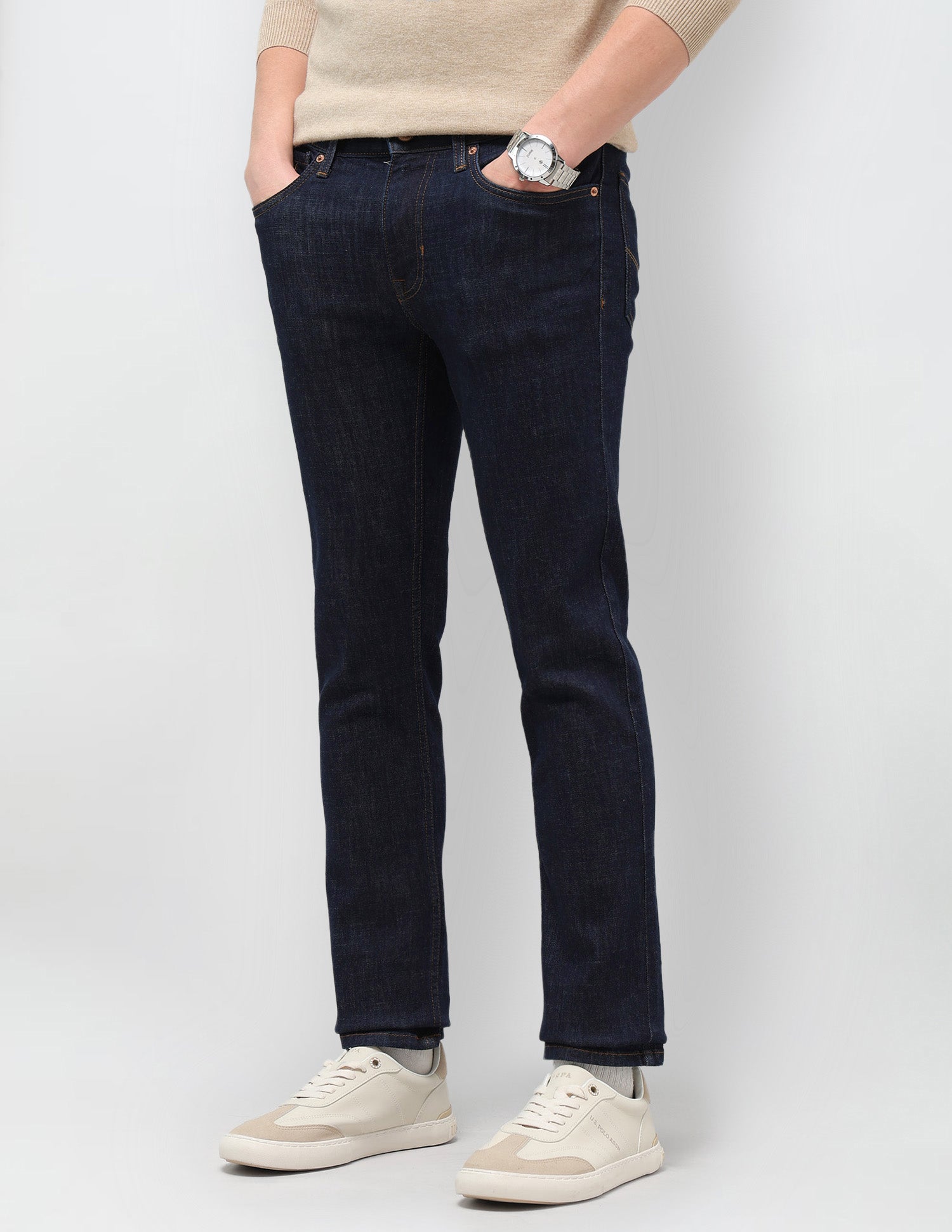Regallo Skinny Fit Blue Jeans