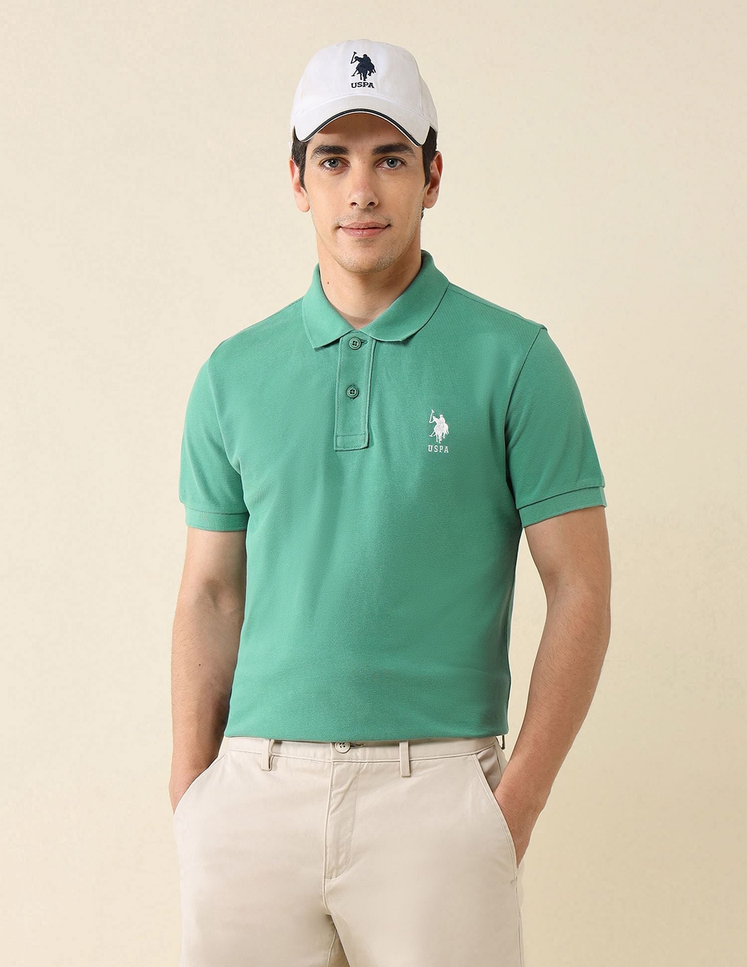 Pure Cotton Slim Fit Polo Shirt