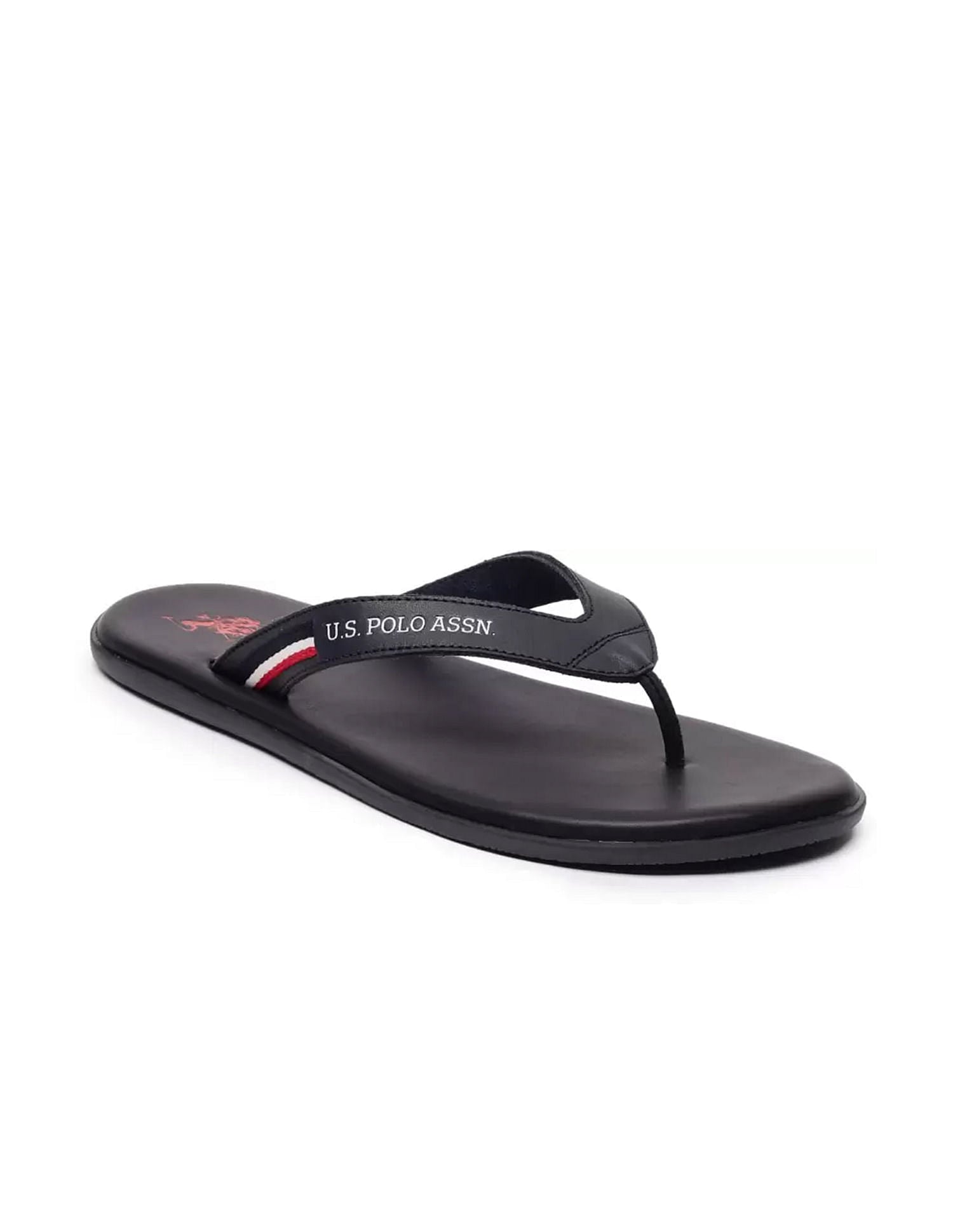 Men Logo Wanor 2.0 Flip Flops Navy - U.S. Polo Assn. India | Large