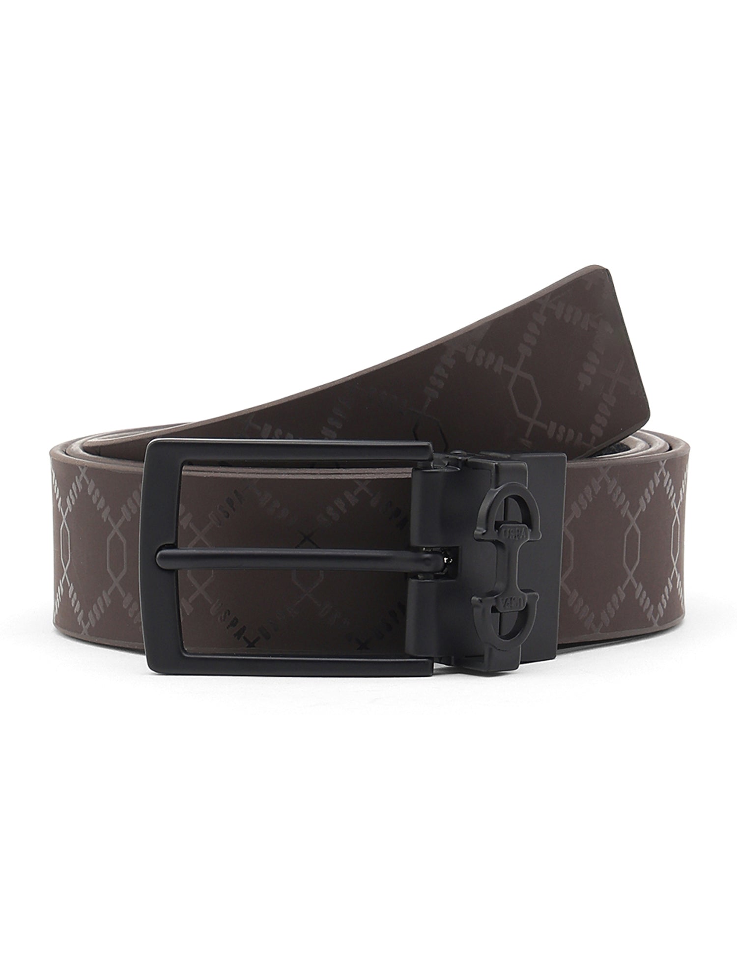 Aiden Geometric Reversible Belt Multi2 - U.S. Polo Assn. India | Large