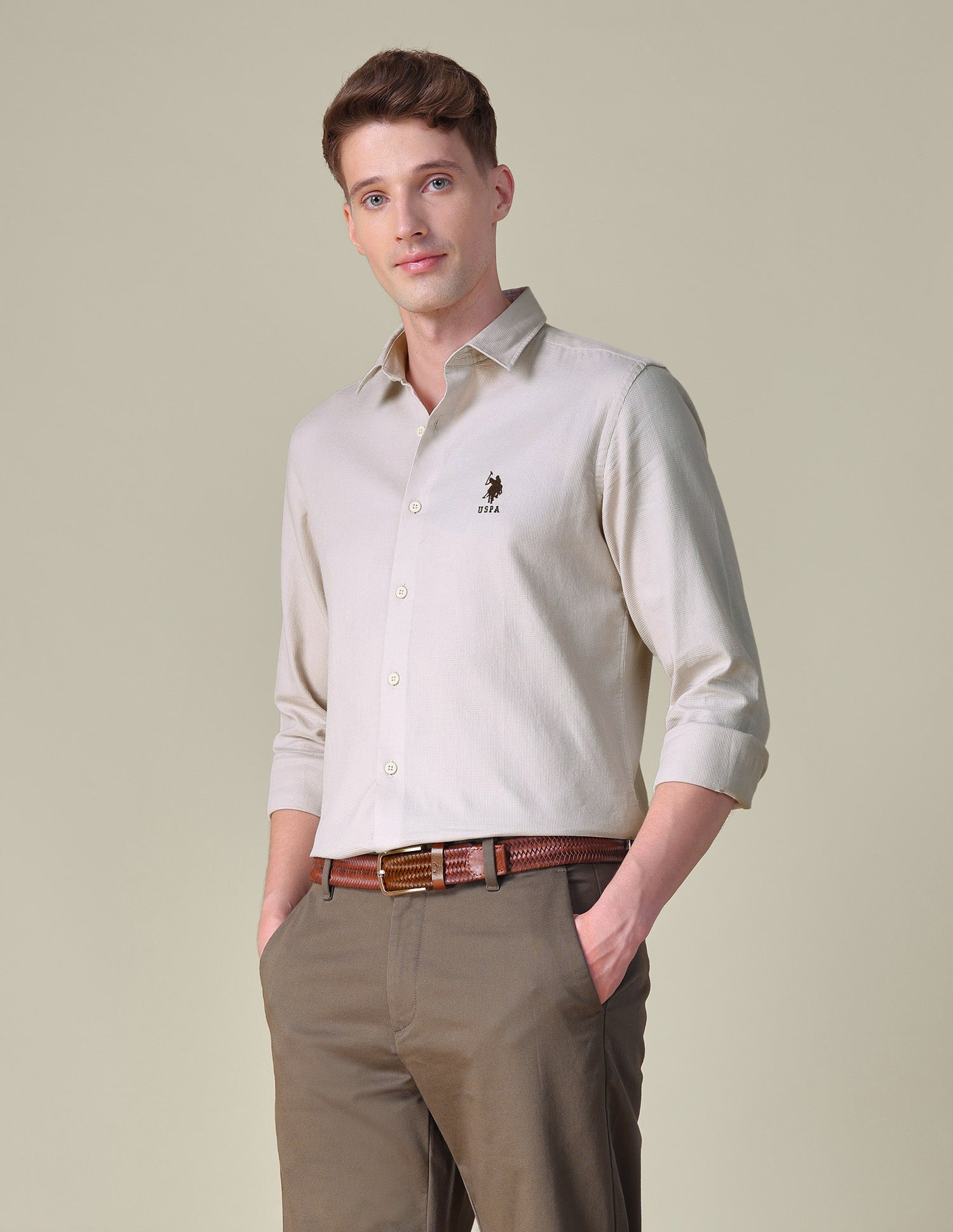 Dobby Regular Fit Shirt