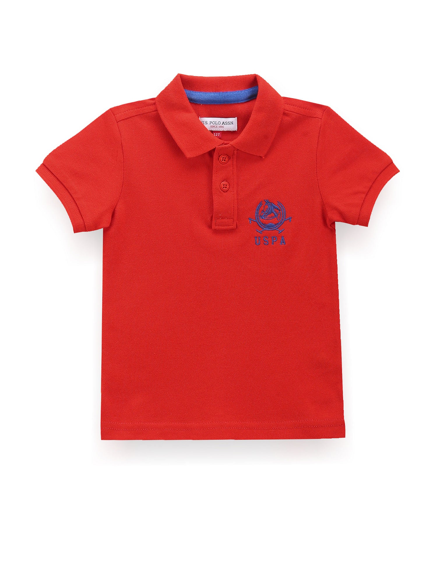 Boys Pure Cotton Polo Shirt