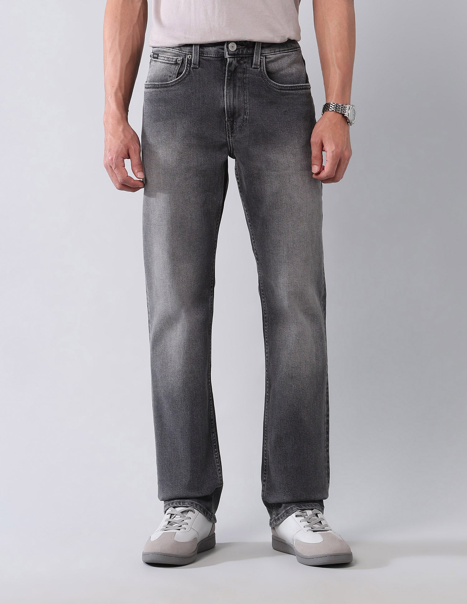 Harold Slim Straight Fit Vintage Jeans Black - U.S. Polo Assn. India | Large