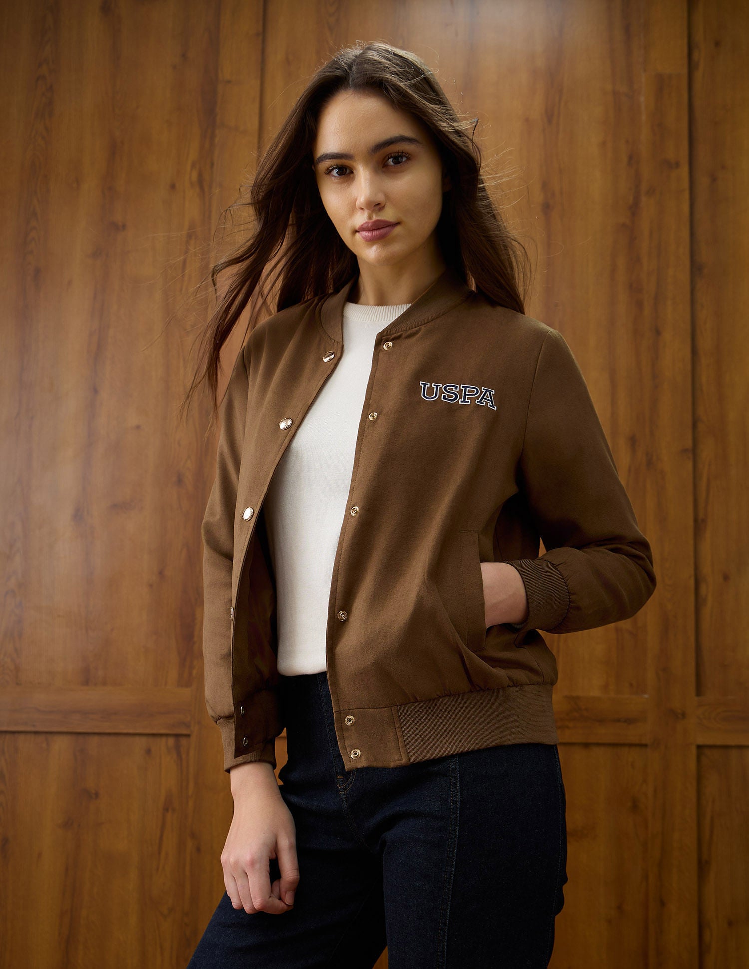 Solid Regular Fit Jacket