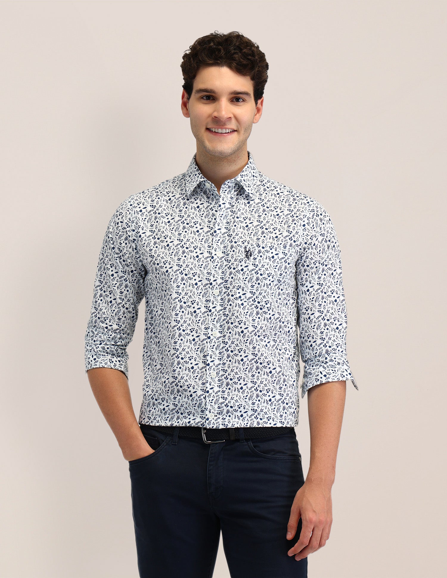 Tailored Fit Poplin Shirt