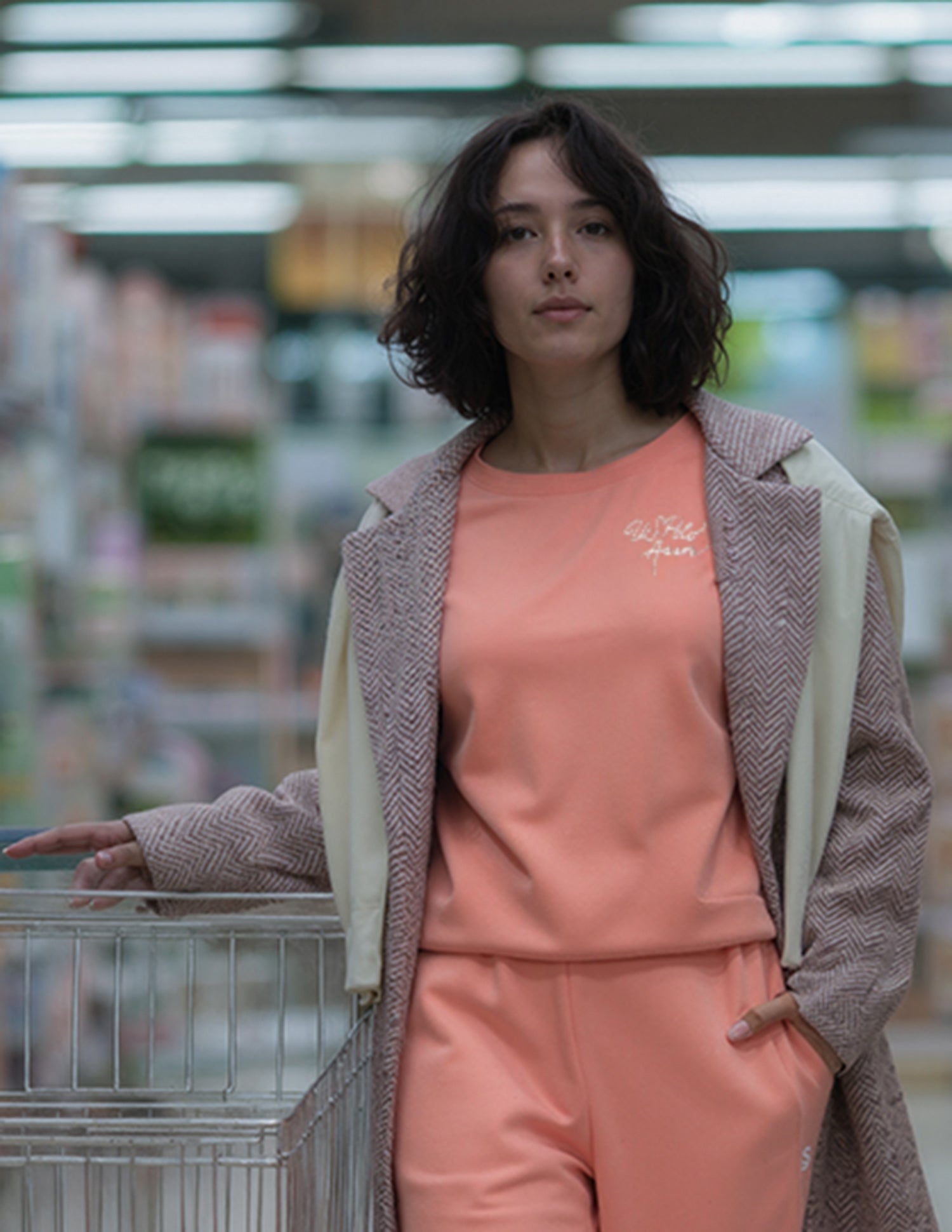 Boat Neck Relaxed Fit Lounge T-Shirt