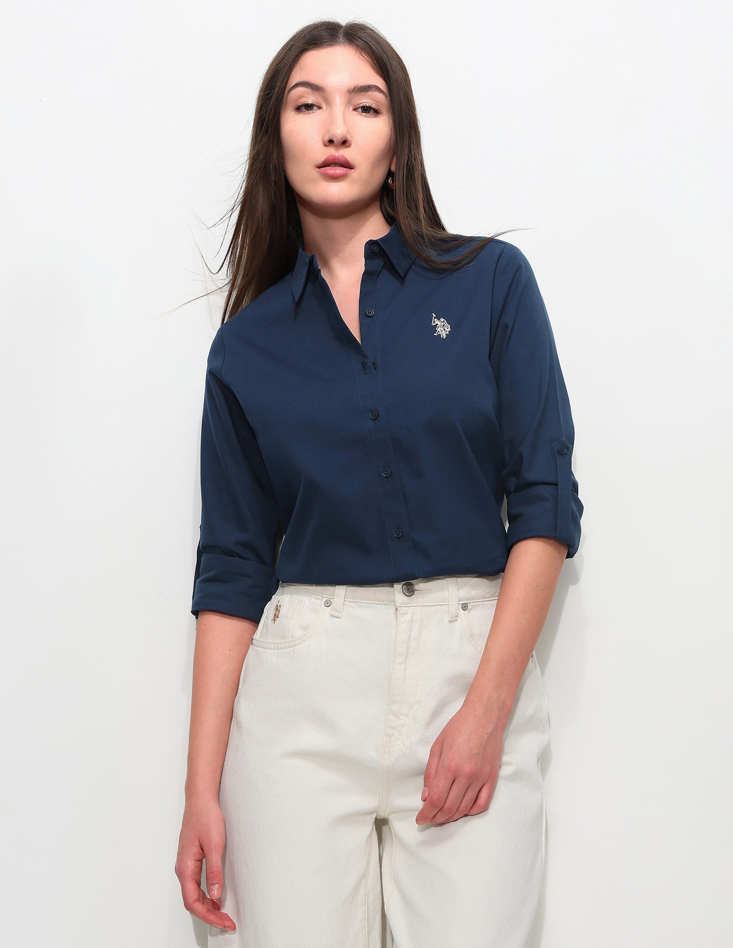 Regular Fit Solid Shirt