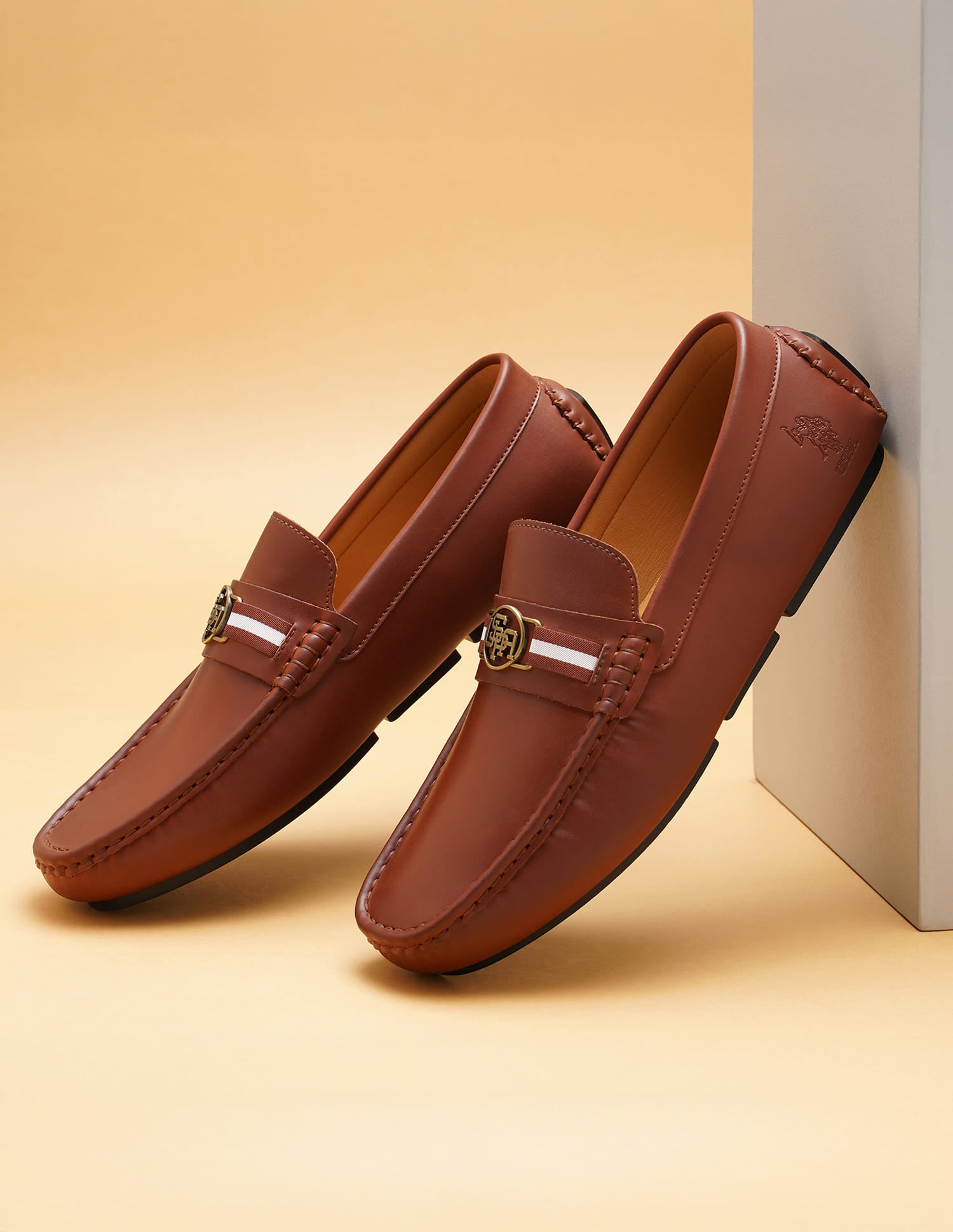 Men Fritof 4.0 Loafers Tan - U.S. Polo Assn. India | Large