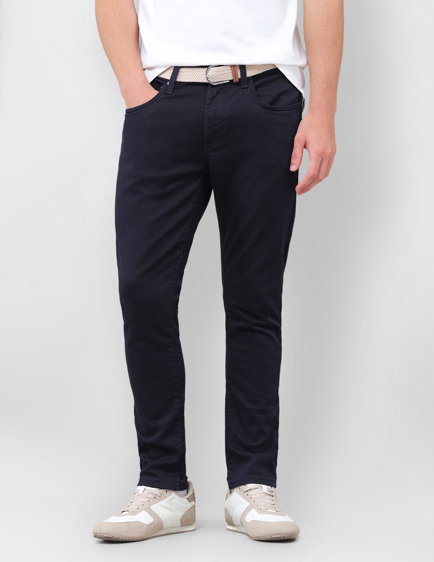 Henry Tapered Fit Blue Jeans Navy - U.S. Polo Assn. India | Large