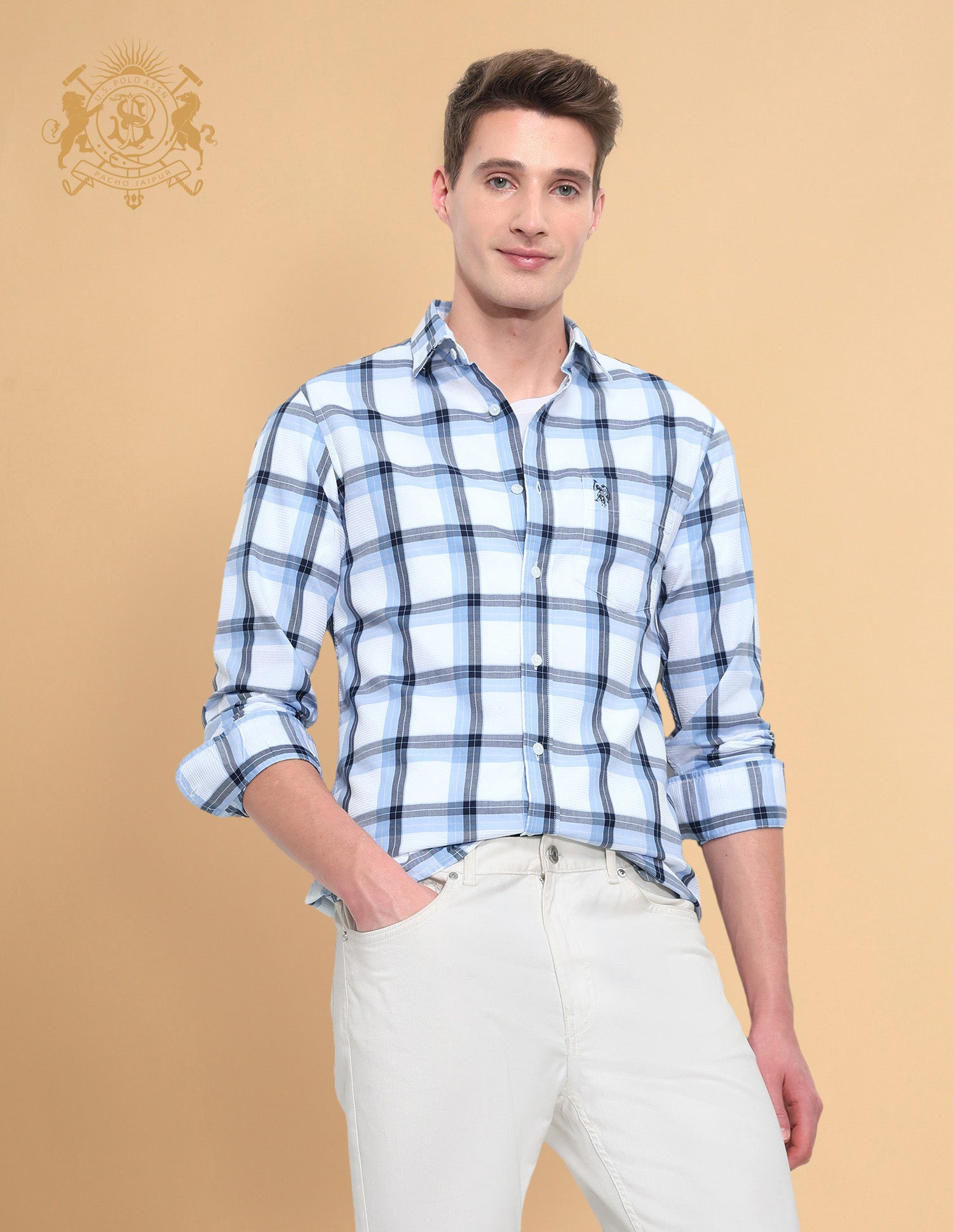 White Harbour Tartan Checked Shirt