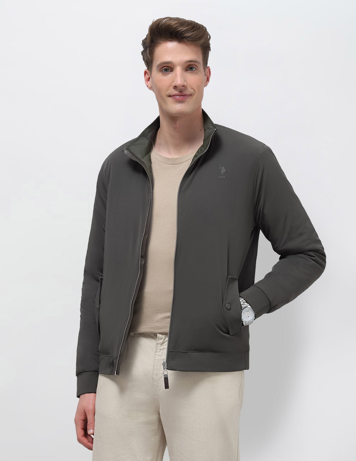 Reversible Regular Fit Jacket