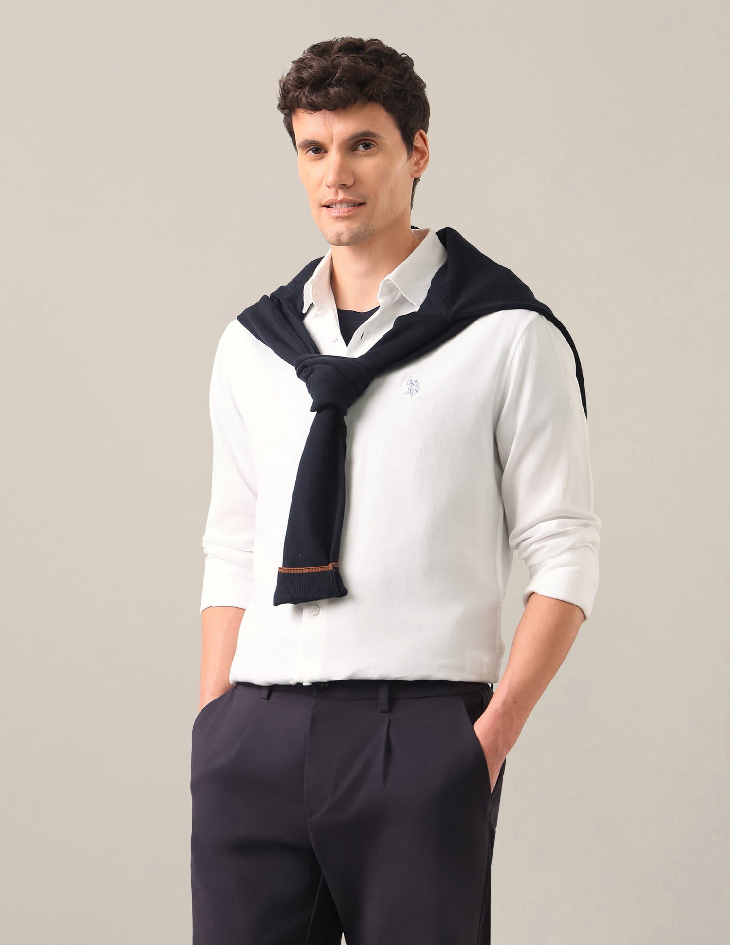 Dobby Tailored Fit Shirt