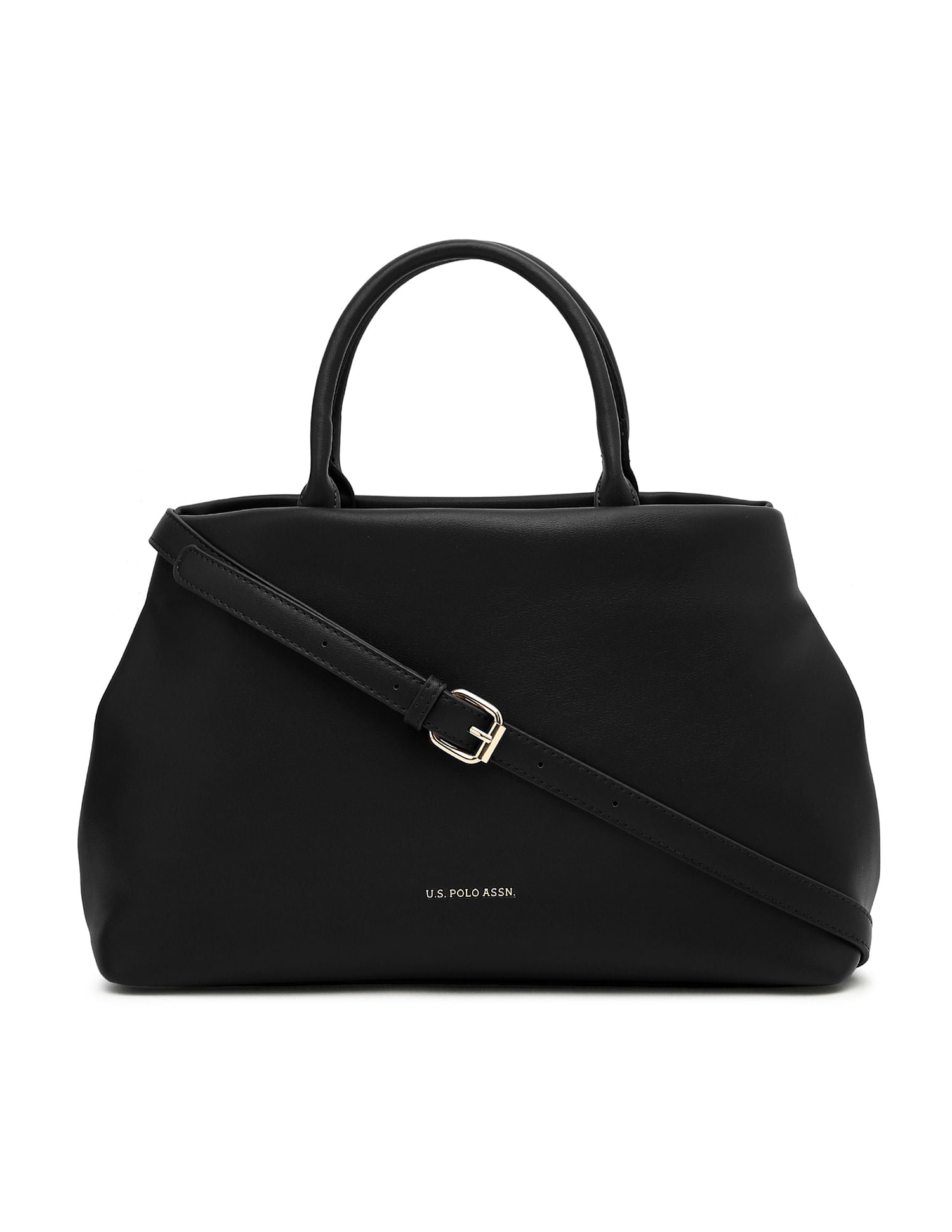 Women Ally Satchel Bag Black - U.S. POLO ASSN. | Large