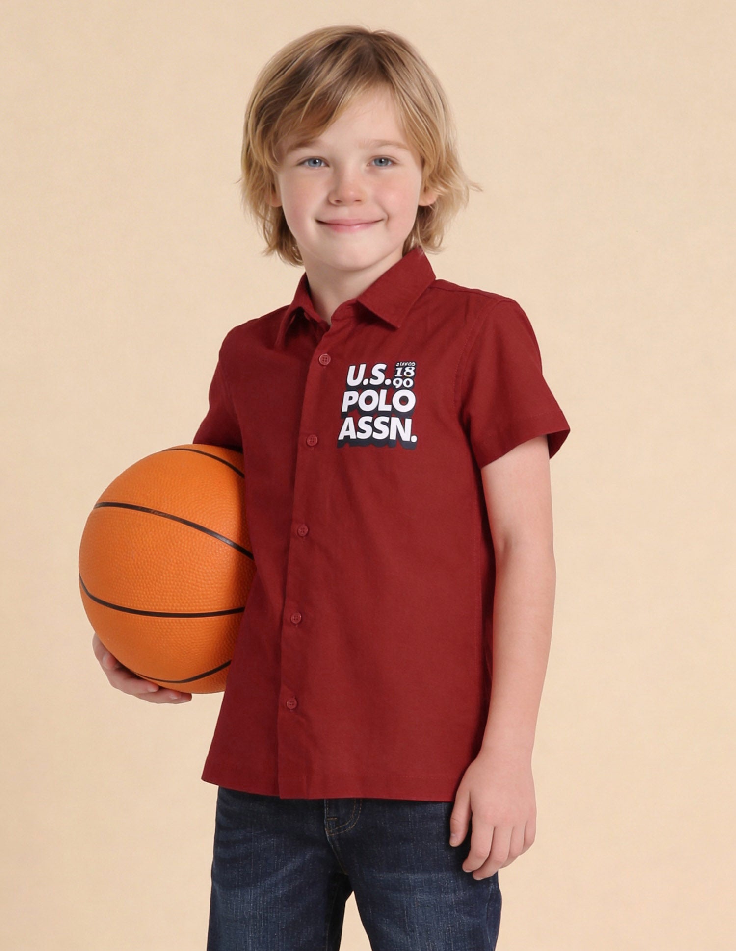 Brand Printed Regular Fit Shirt