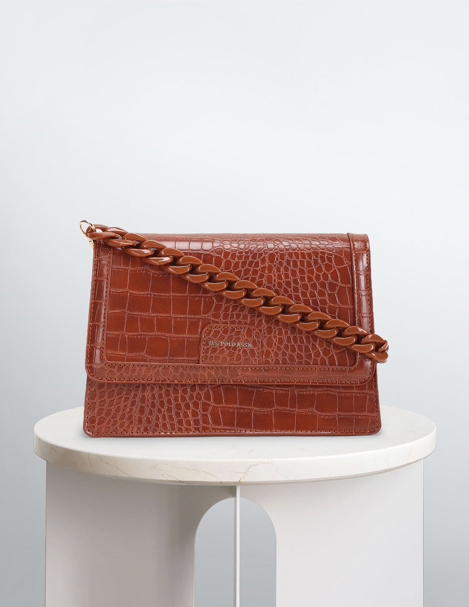 City Girl Textured Sling Bag