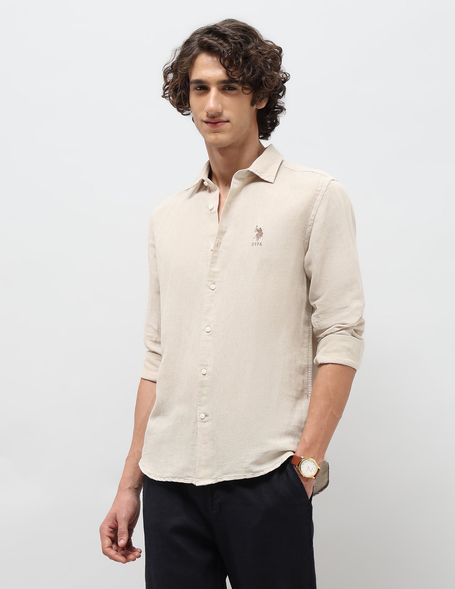 Solid Regular Fit Shirt