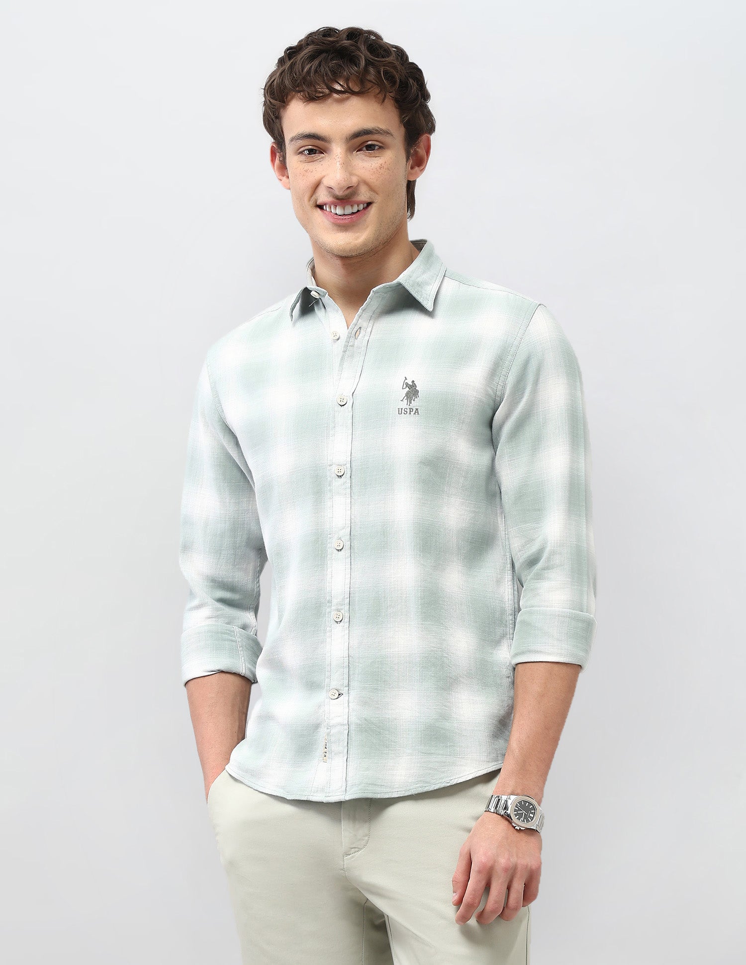 Motel On The Coast Tartan Checked Shirt