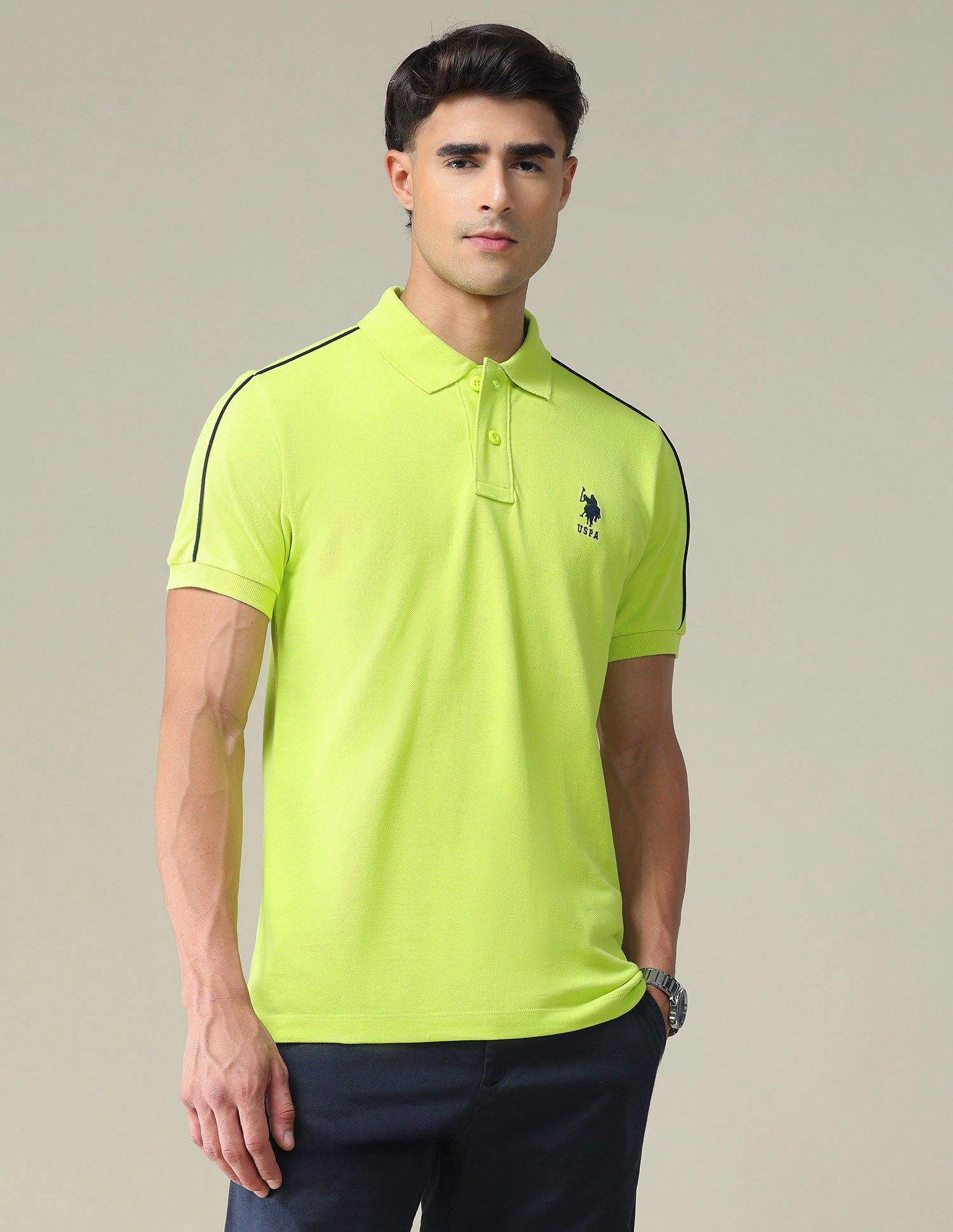Slim Fit Cotton Polo Shirt