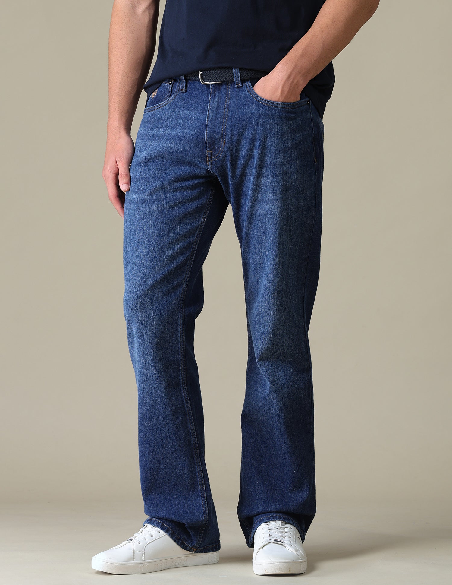 Connor Bootcut Fit Blue Jeans