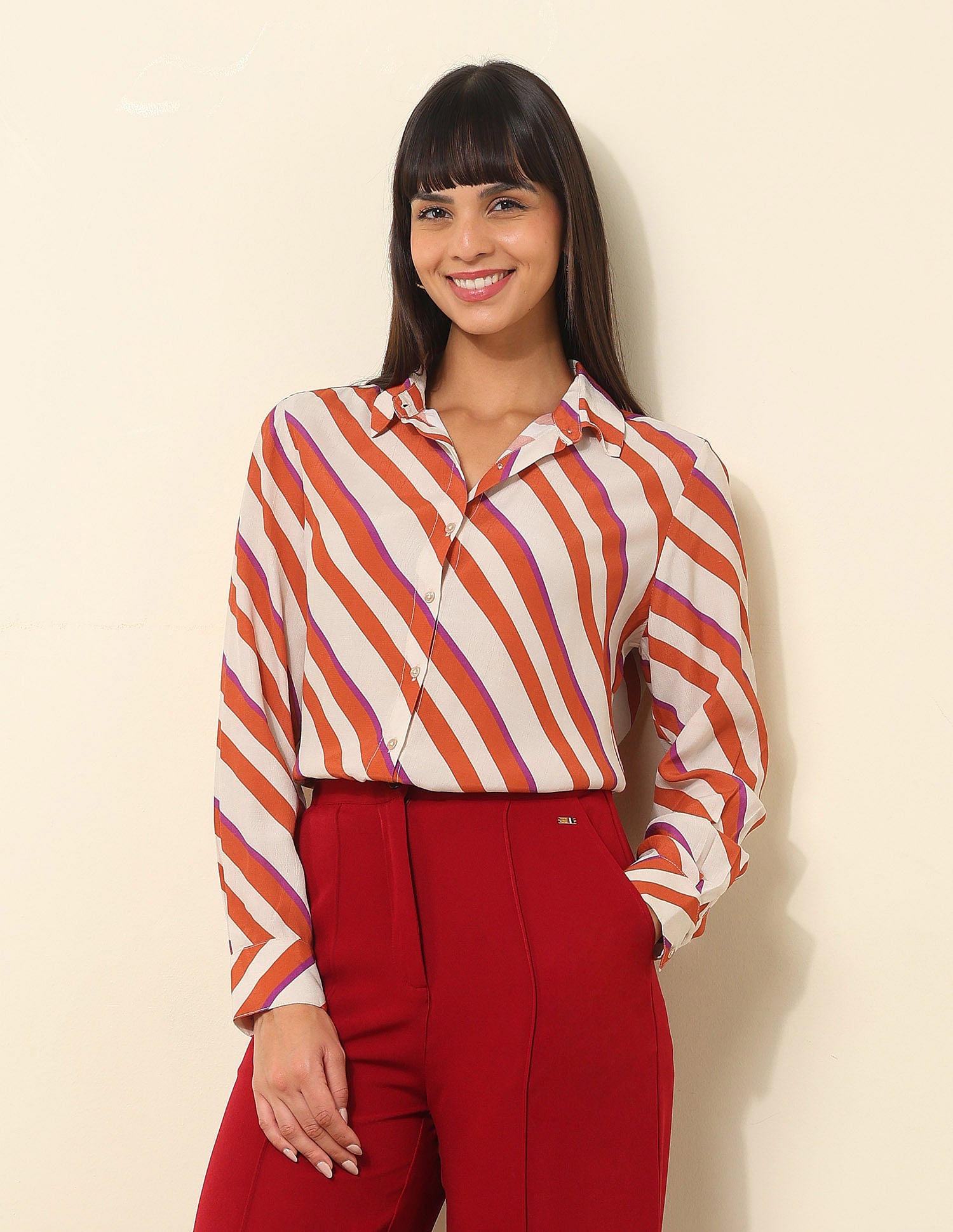 Regular Fit Striped Shirt