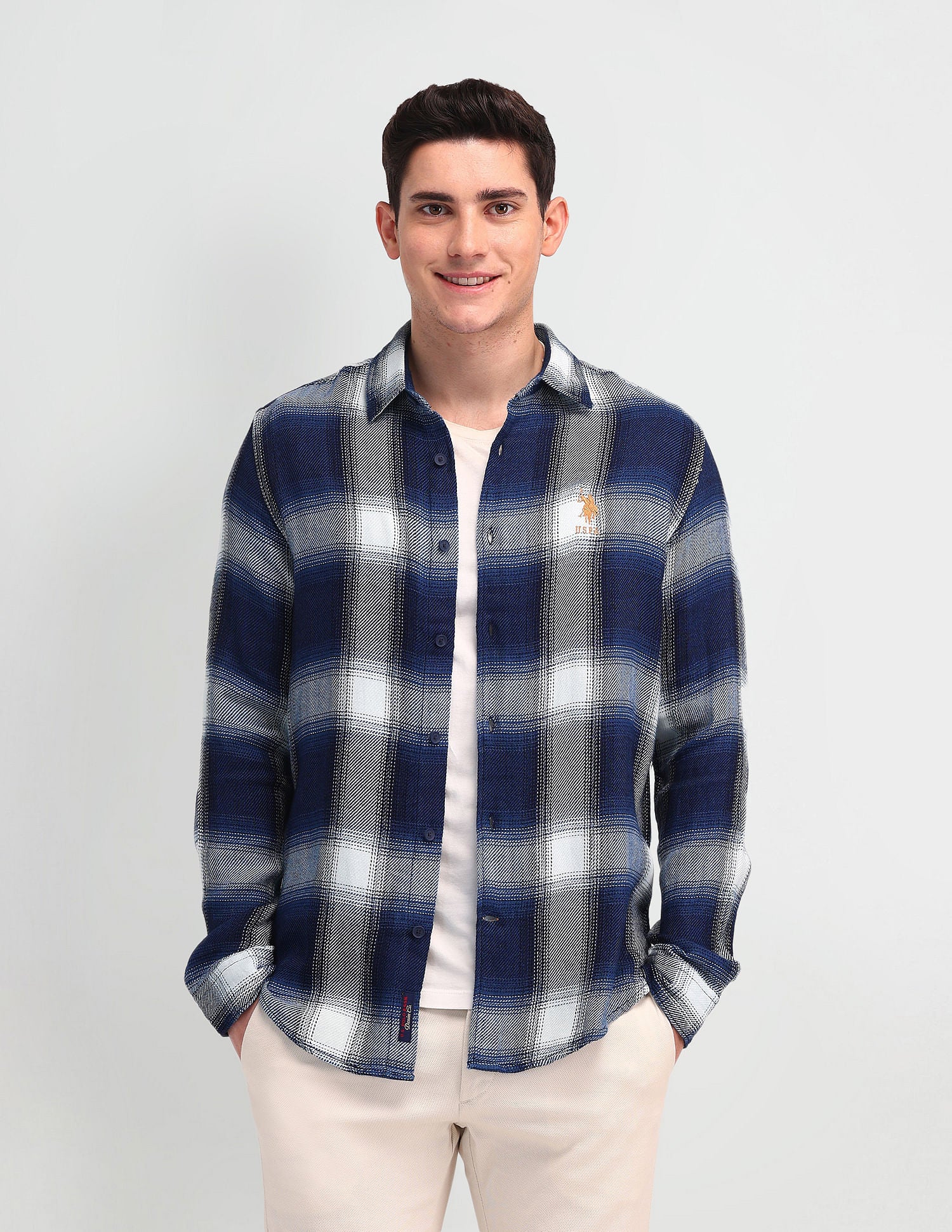 Slim Fit Pure Cotton Shirt