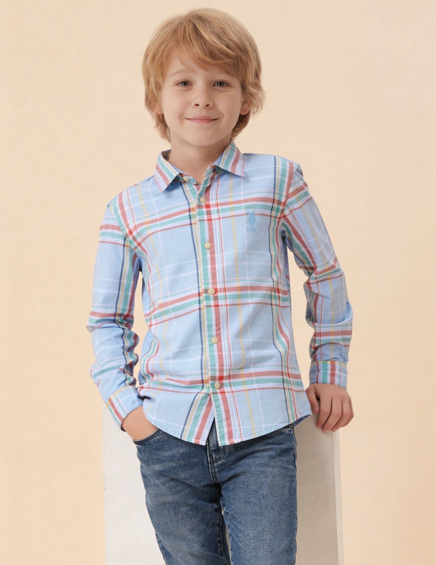 Tartan Checked Oxford Shirt