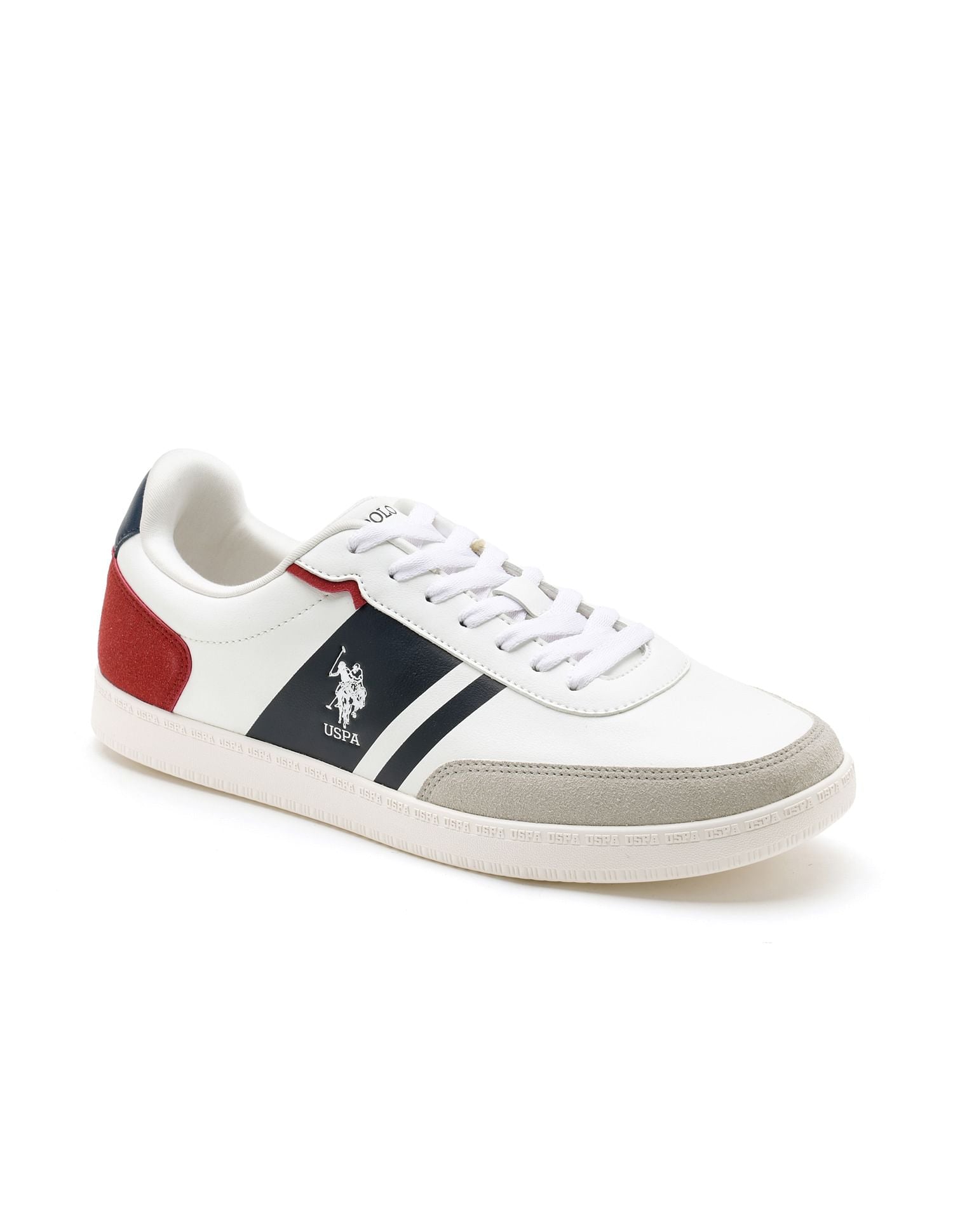 Men Hilton Suede Colourblocked Sneakers