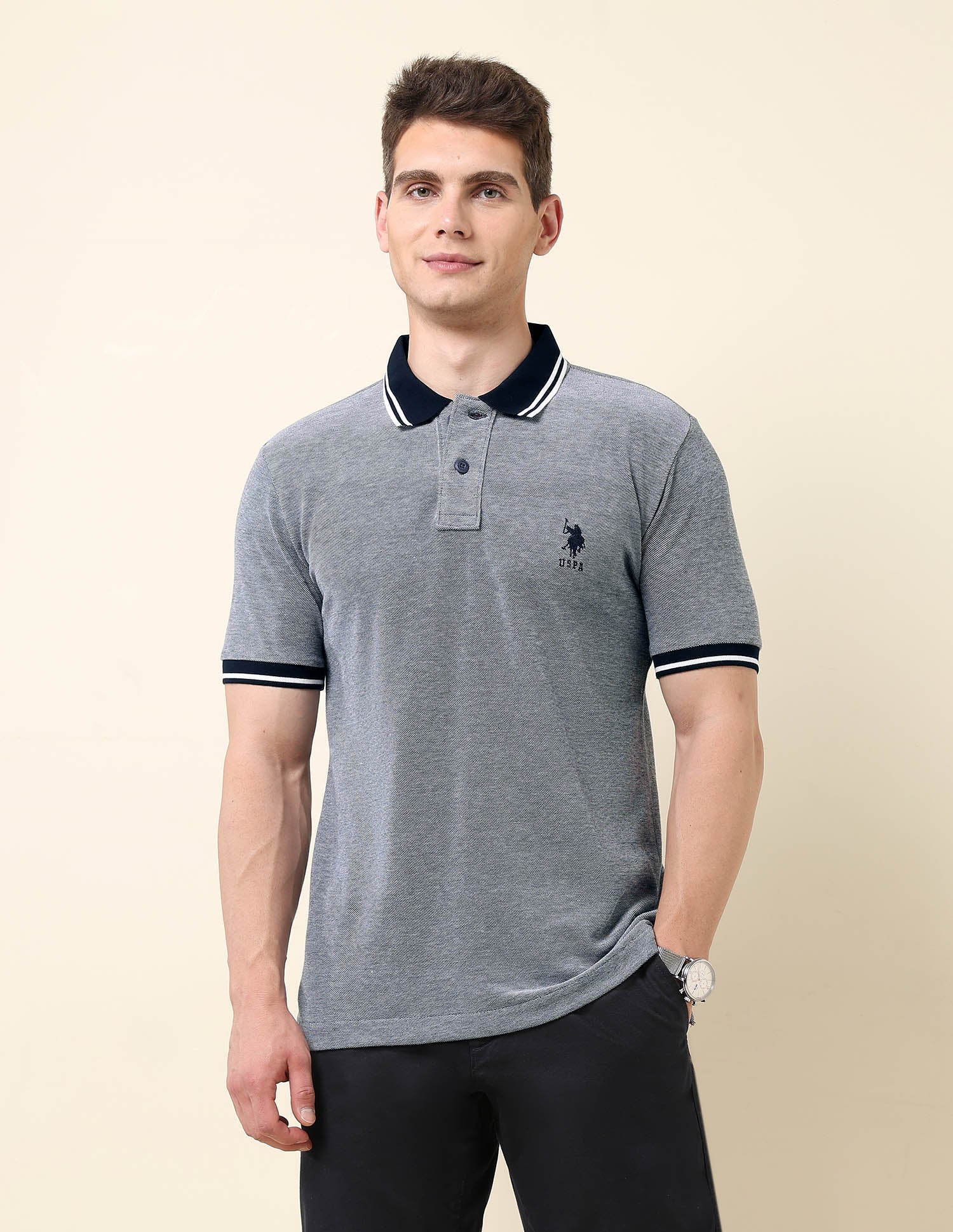 Heathered Classic Polo Shirt