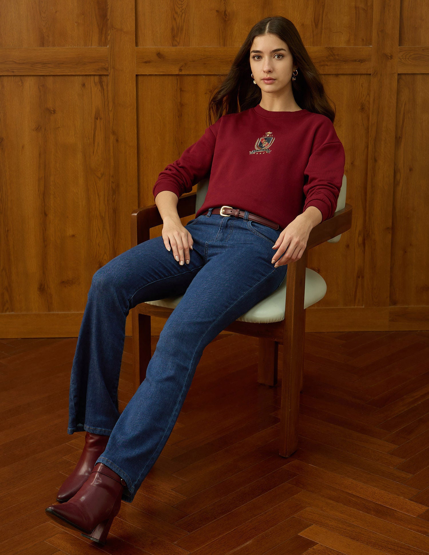 High Rise Flared Jeans