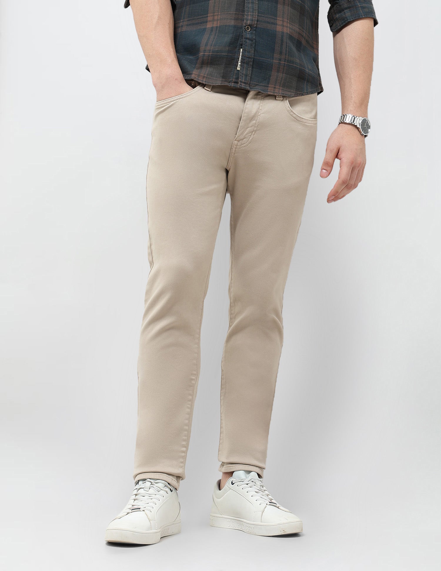 Brandon Slim Tapered Fit Mid Rise Jeans