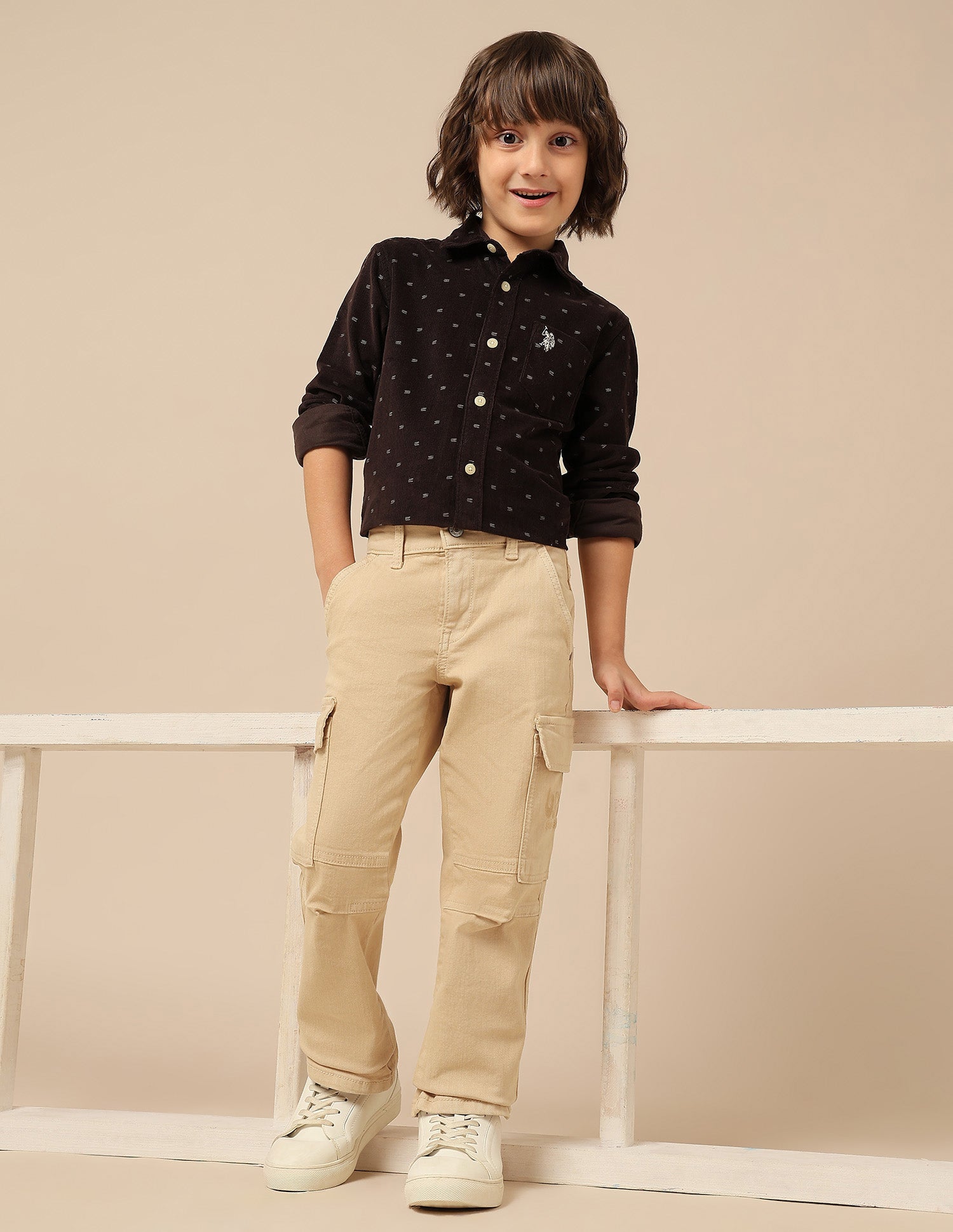 Boys Mid Rise Relaxed Fit Jeans