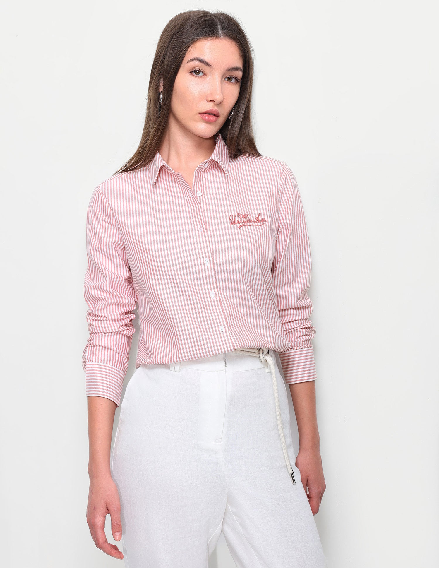 Vertical Striped Regular Fit Shirt
