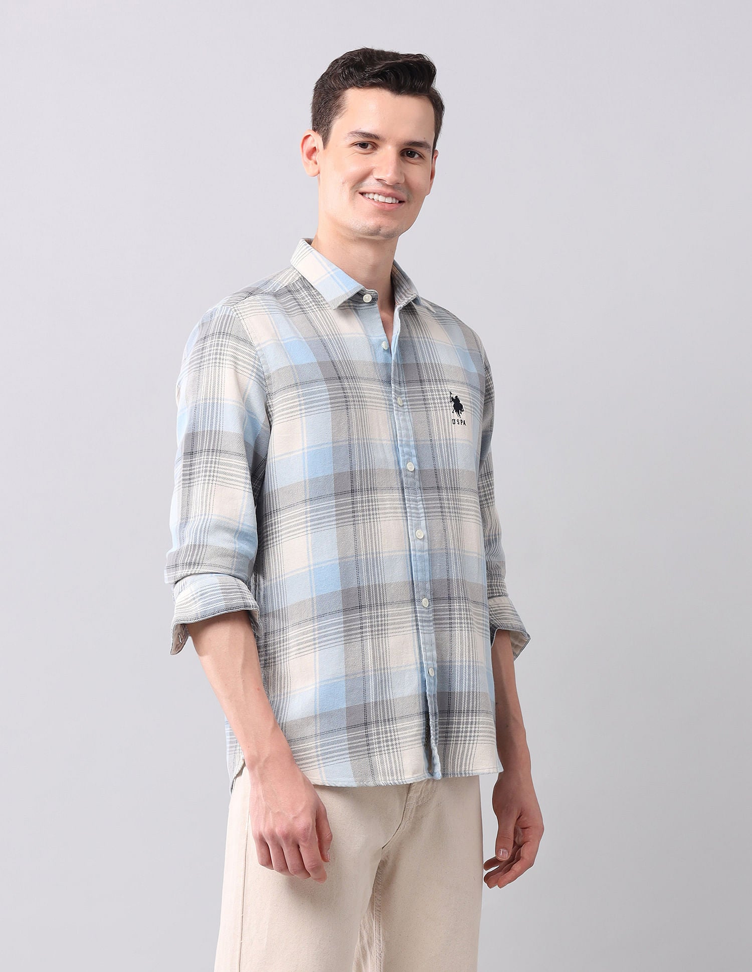 Regular Fit Checked Shirt