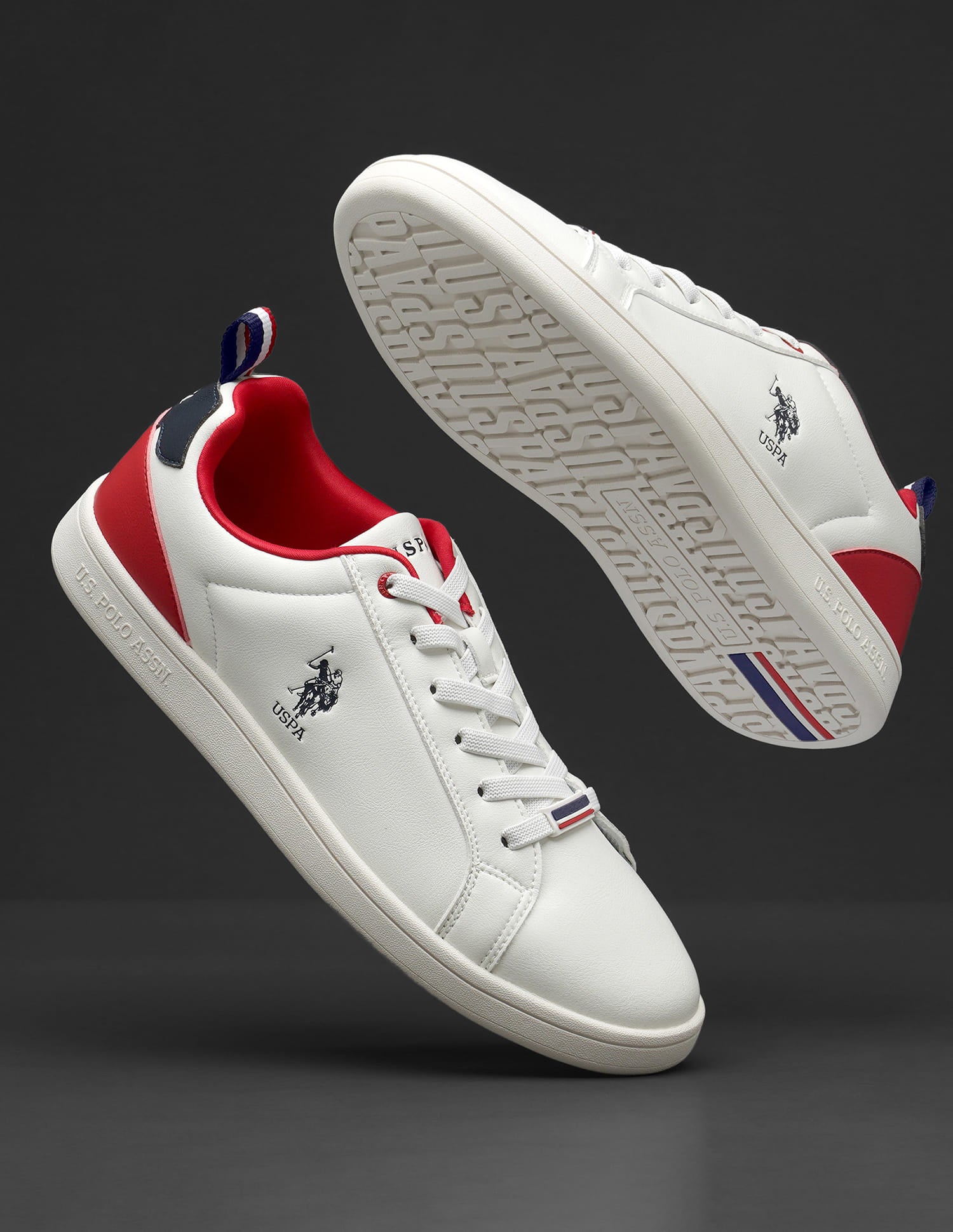 Men Stefan Off White All Day Sneakers Off White - U.S. Polo Assn. India | Large