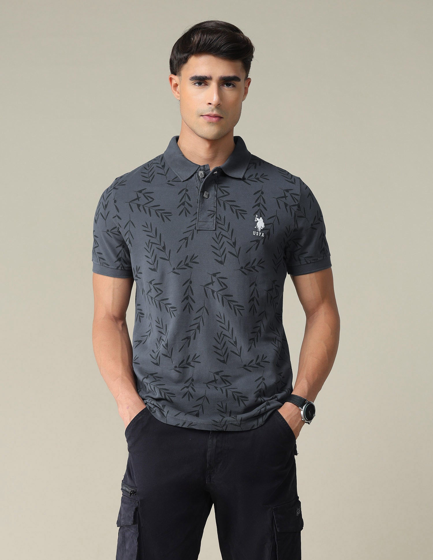 Pure Cotton Slim Fit Polo Shirt