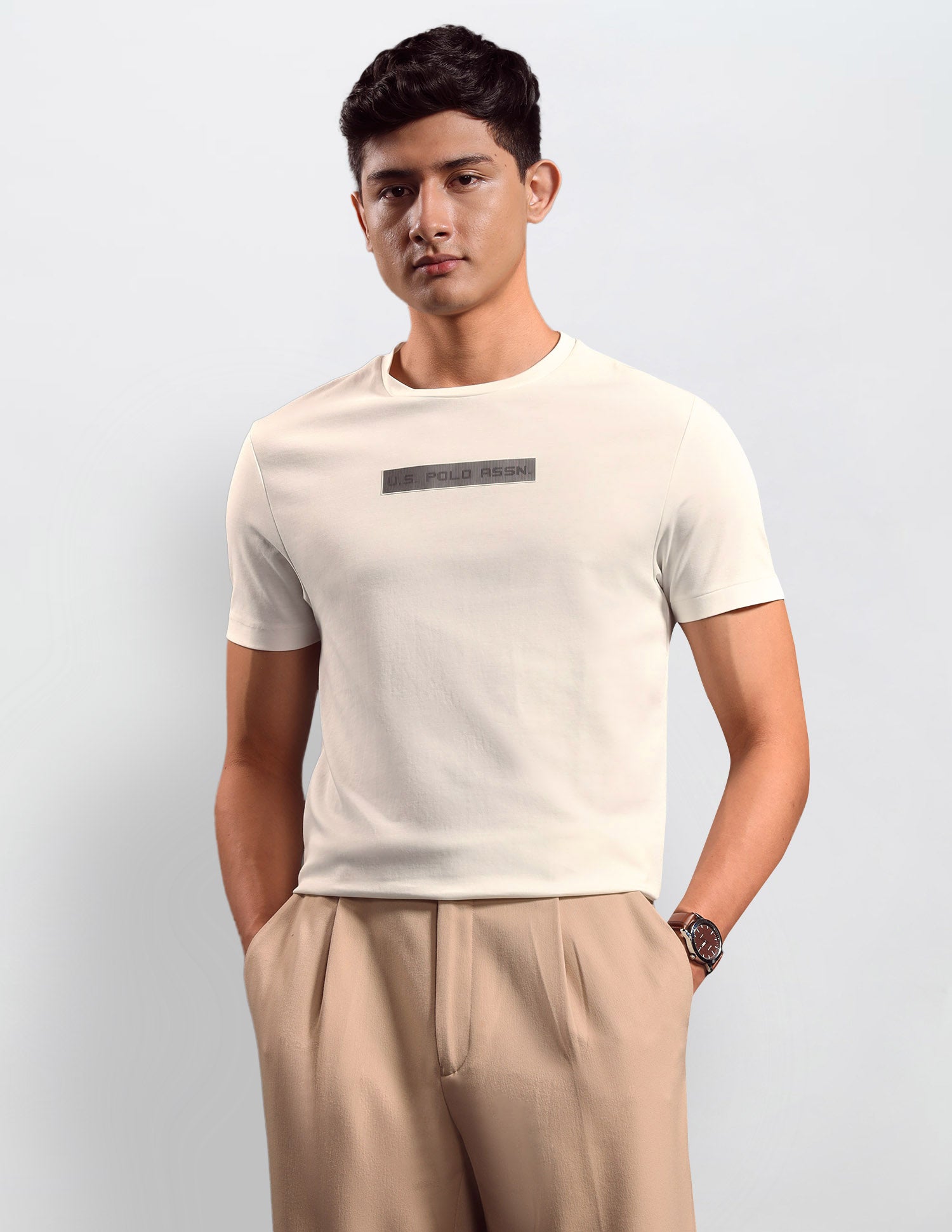 Solid Regular Fit T-shirt