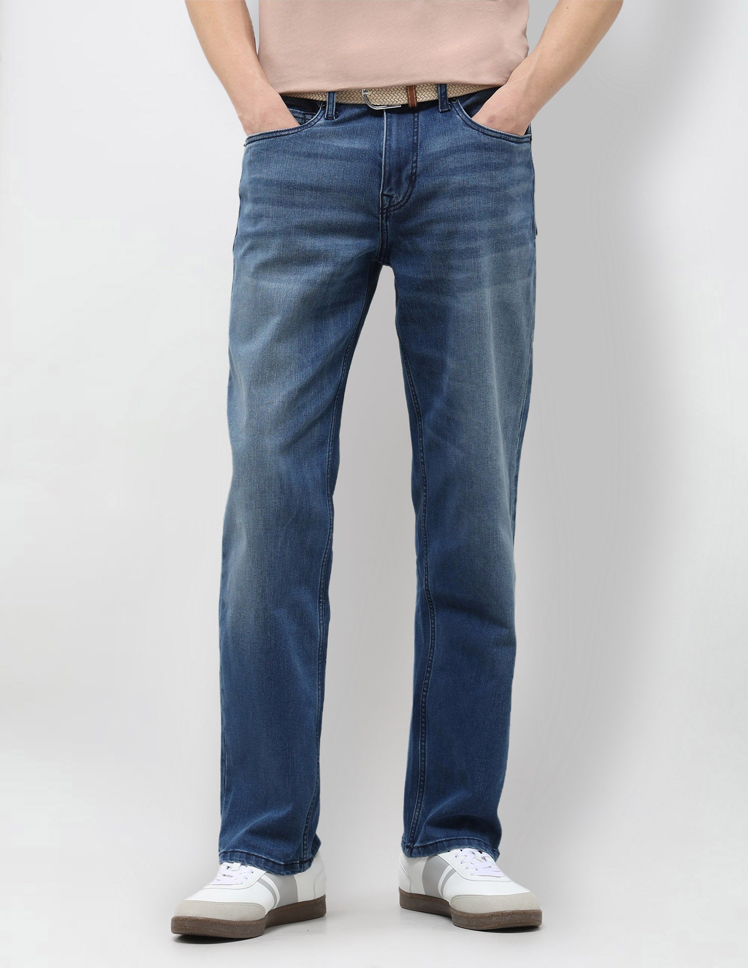 Shawn Relaxed Fit Blue Jeans Indigo - U.S. Polo Assn. India | Large