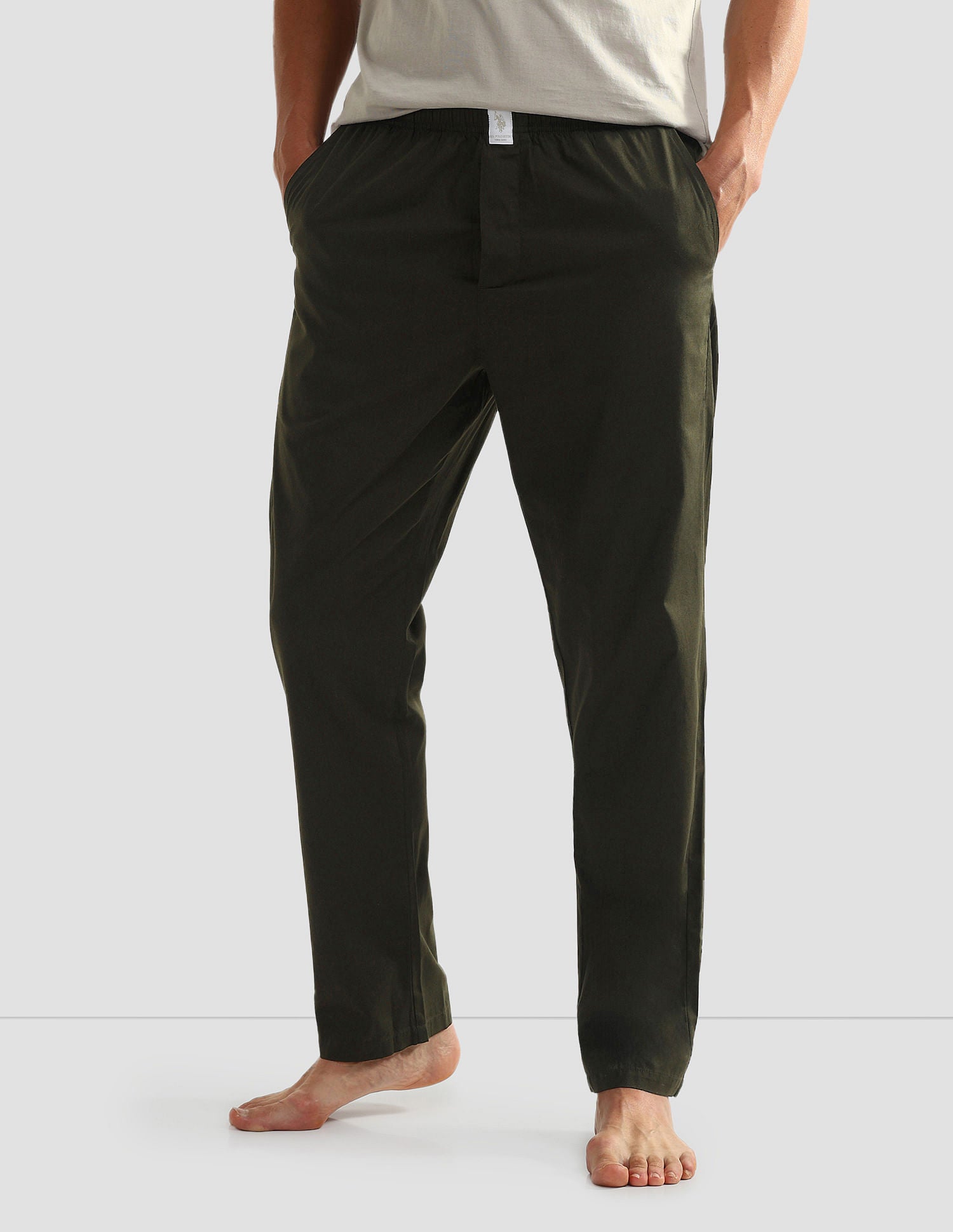 Mid Rise Solid OELP6 Lounge Track Pants - Pack Of 1