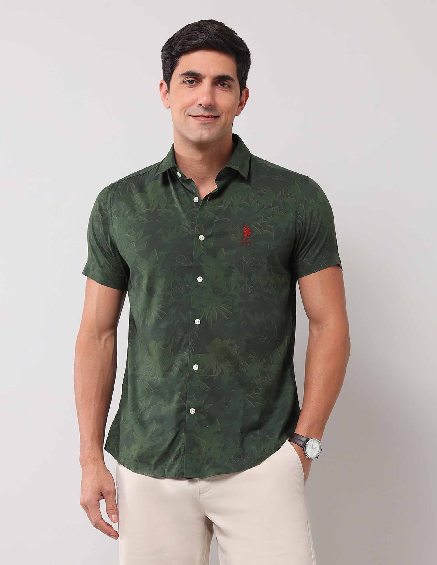 Manhattan Slim Fit All-Over Shirt