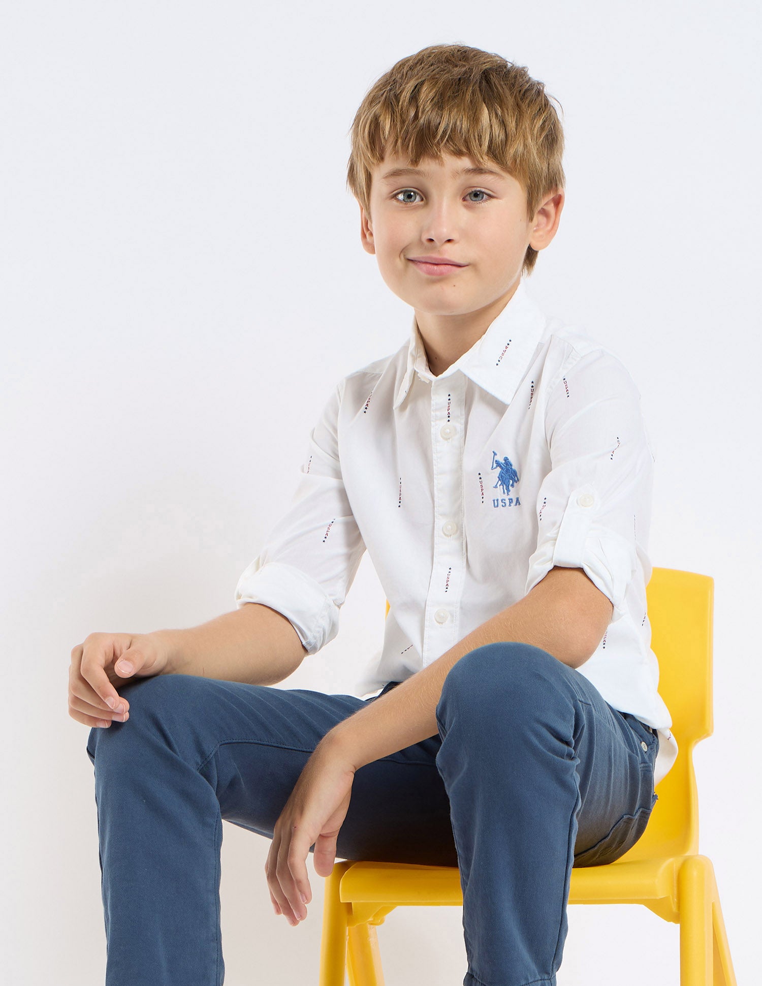 Boys Oxford Regular Fit Shirt