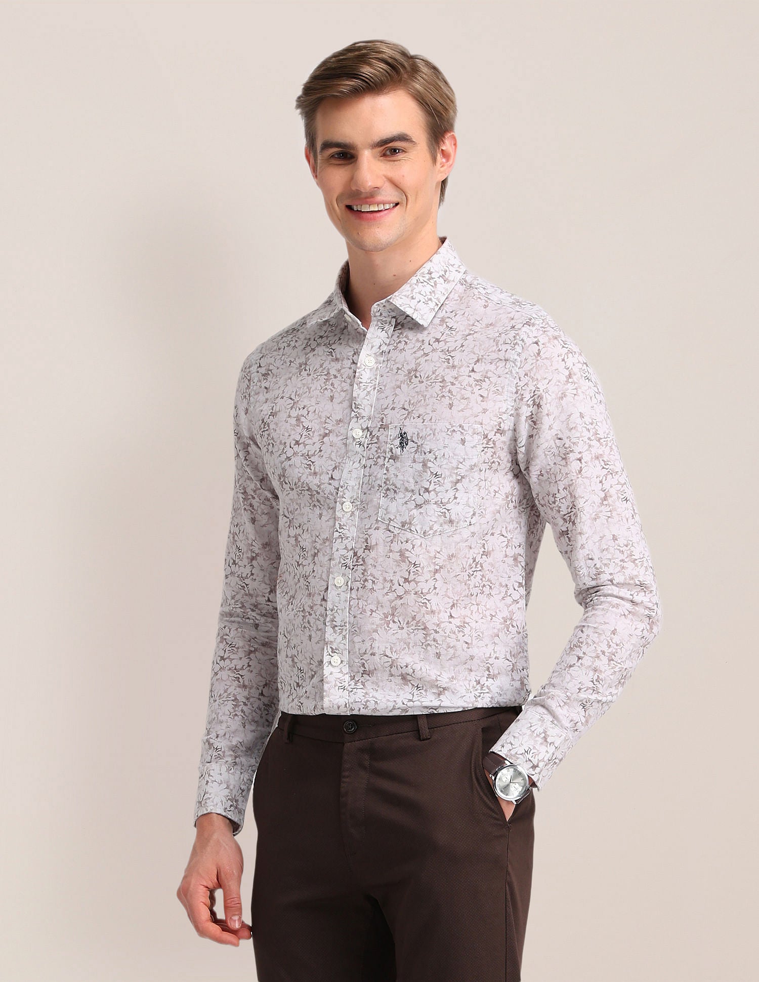 Cotton Printed Shirt