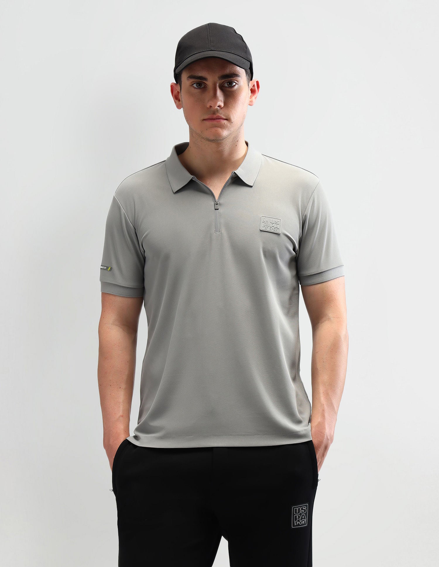 Slim Fit Solid Polo Shirt