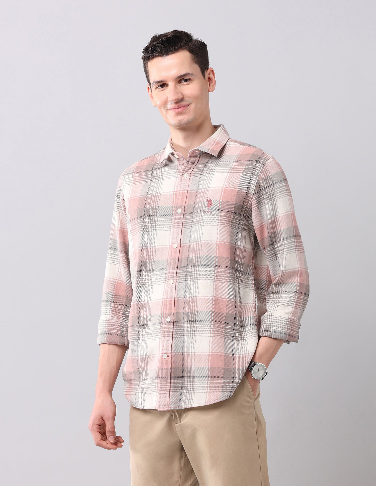 Regular Fit Checked Shirt