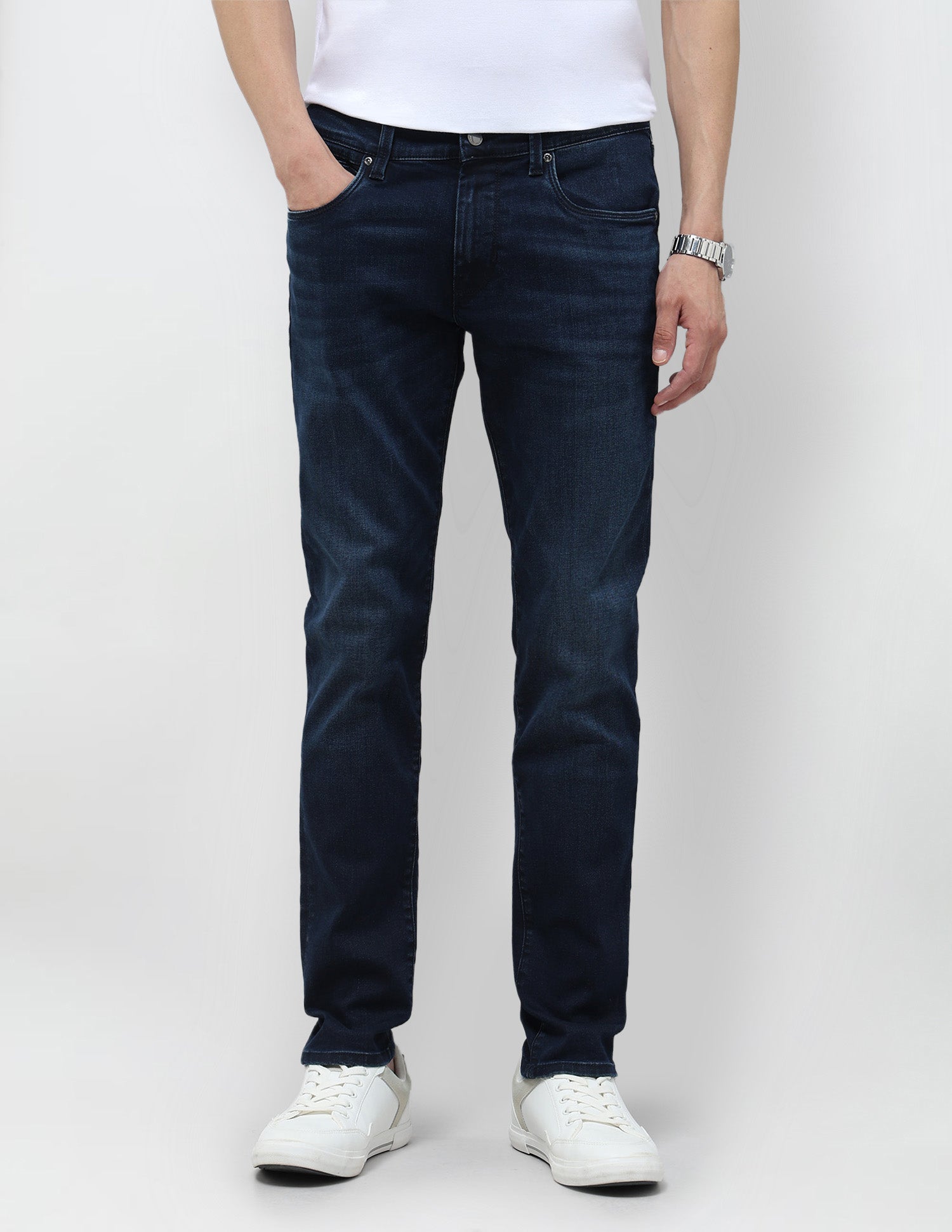 Brandon Slim-Tapered Fit Blue Jeans