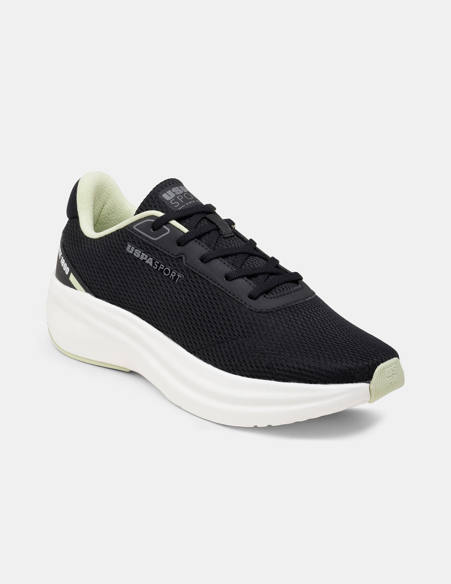 Men Black Ryder Uspa Sport Sneakers