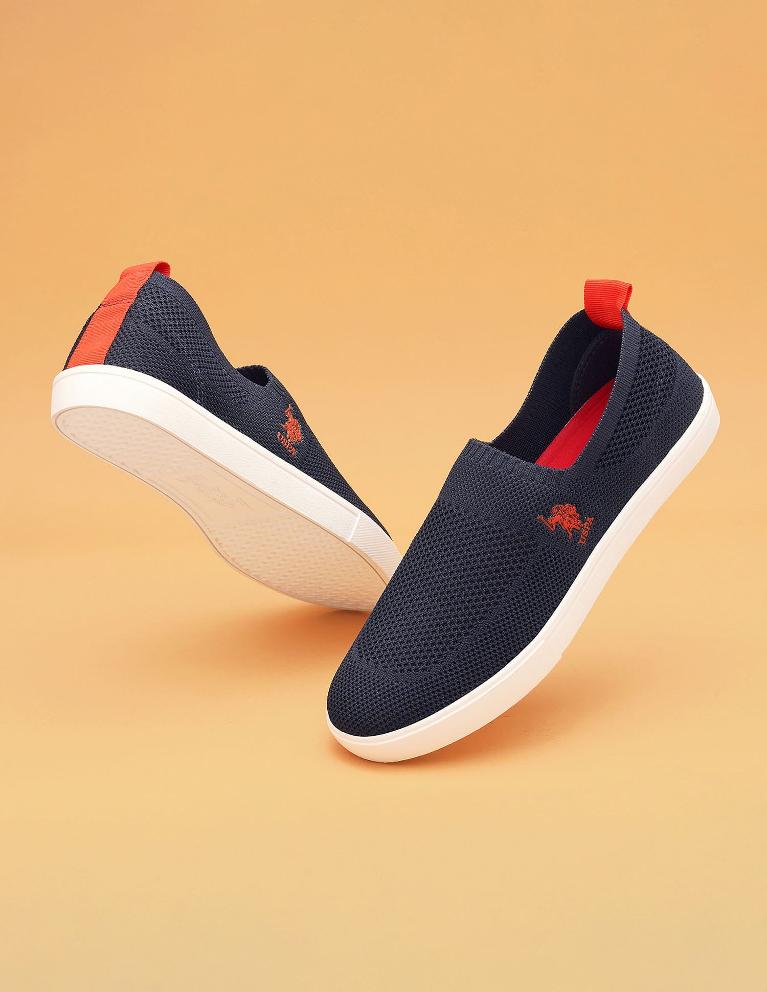Men Octavia 3.0 Slip On Sneakers Navy - U.S. Polo Assn. India | Large