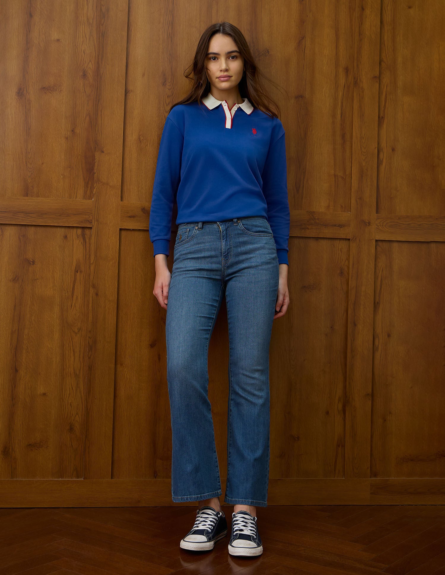 High Rise Flared Fit Jeans